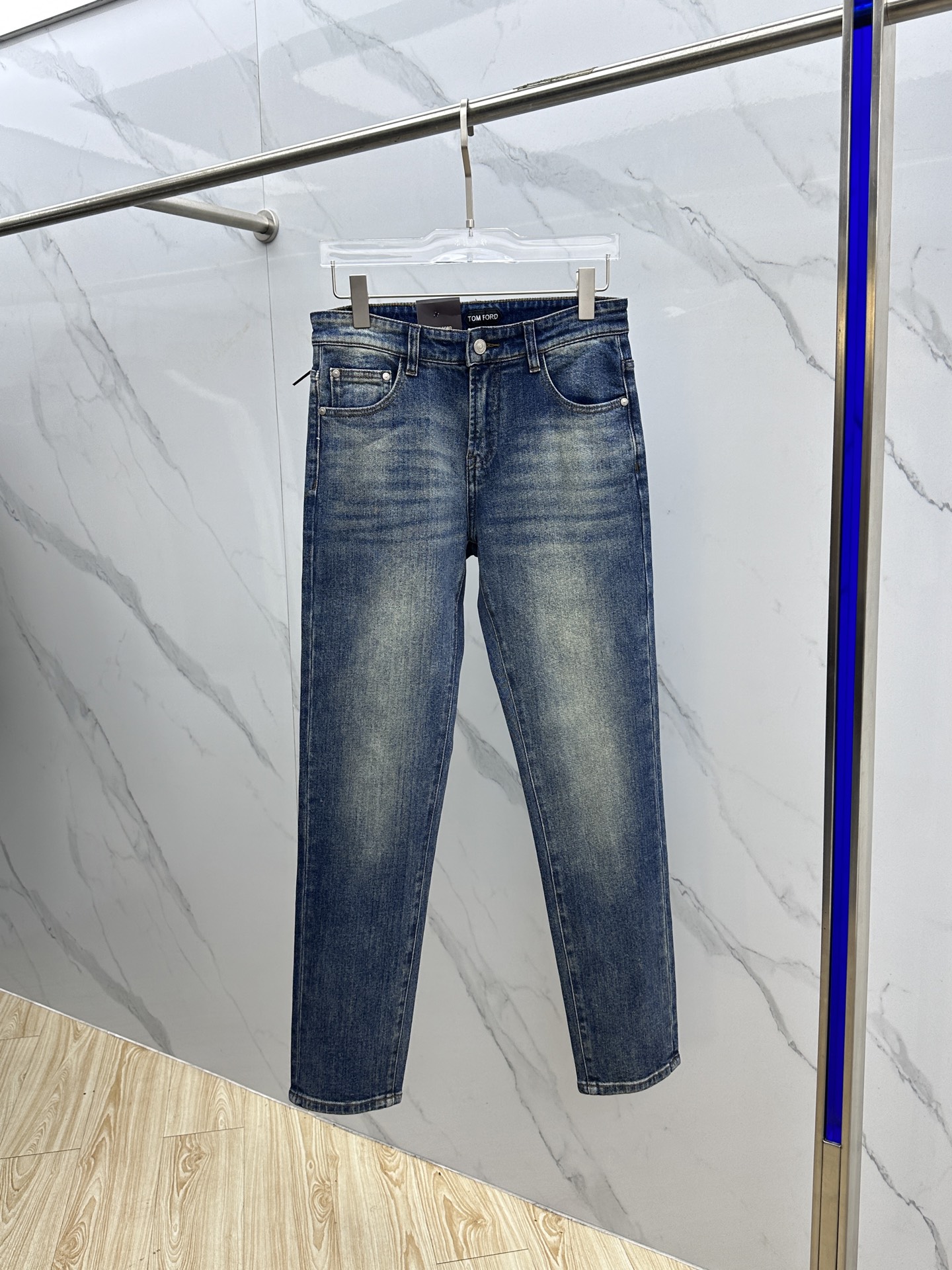 🆕TOM FORD 🔥高端定制、2025早秋最新款牛仔裤 柜台同步发售 原版定制复刻 客供五金辅料 原单