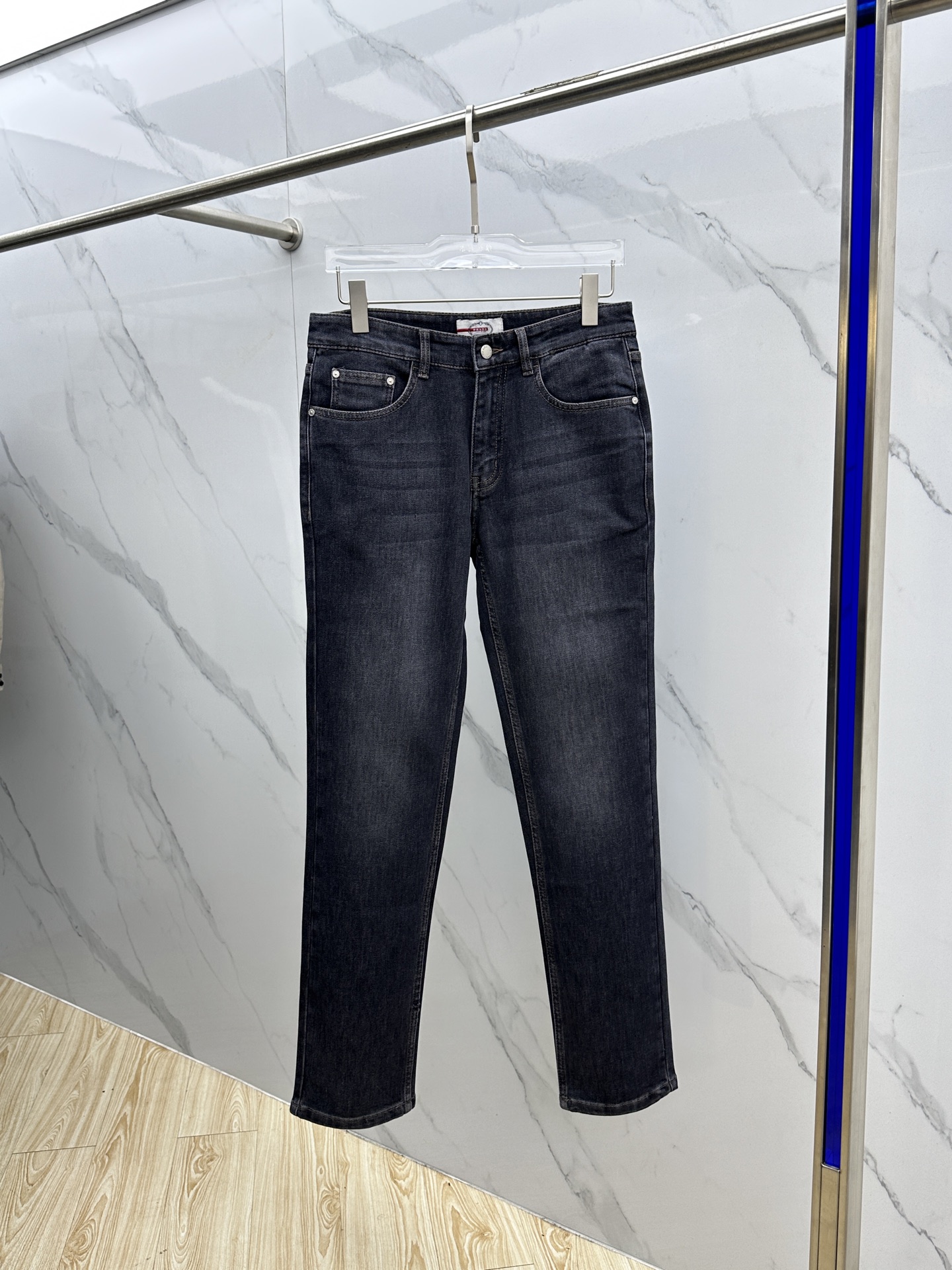 🆕Prad*普拉达 🔥高端定制、2025早秋最新款牛仔裤 柜台同步发售 原版定制复刻 客供五金辅料 原单