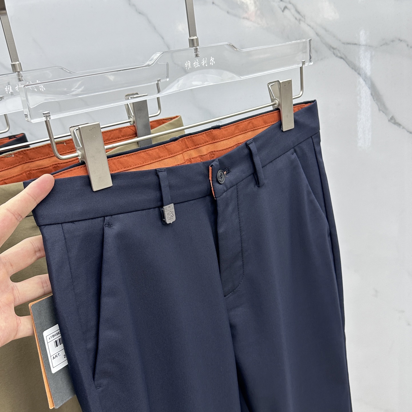 🆕ZEGNA*杰尼亚 2025早秋新品休闲裤西裤，官网同步发售，裤身工艺设计，进口客供辅料、面料定制，代