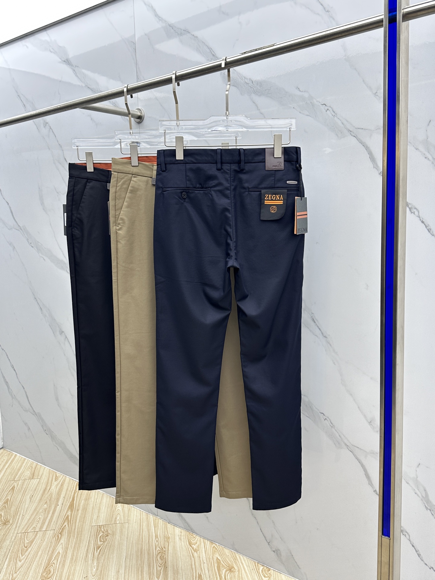 🆕ZEGNA*杰尼亚 2025早秋新品休闲裤西裤，官网同步发售，裤身工艺设计，进口客供辅料、面料定制，代