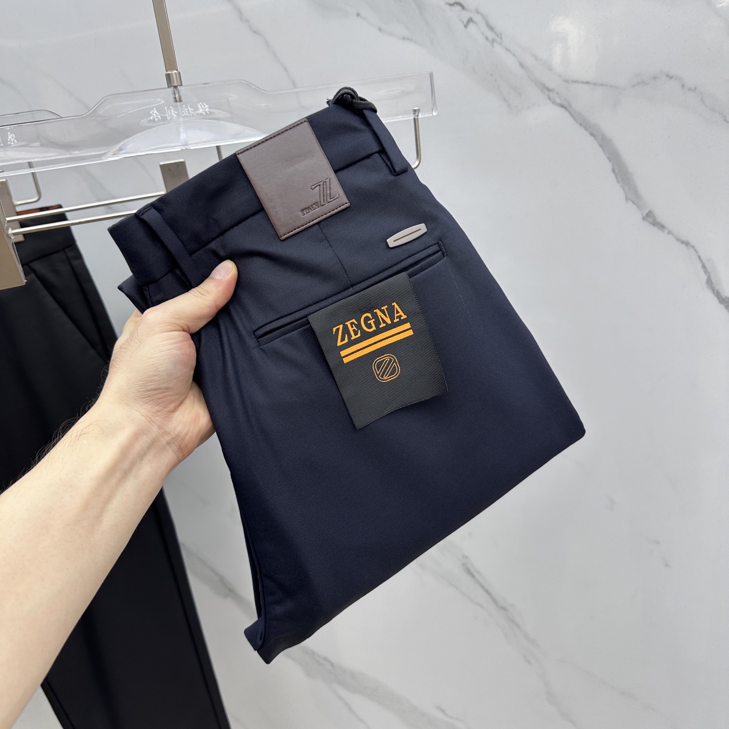 🆕ZEGNA*杰尼亚 2025早秋新品休闲裤西裤，官网同步发售，裤身工艺设计，进口客供辅料、面料定制，代