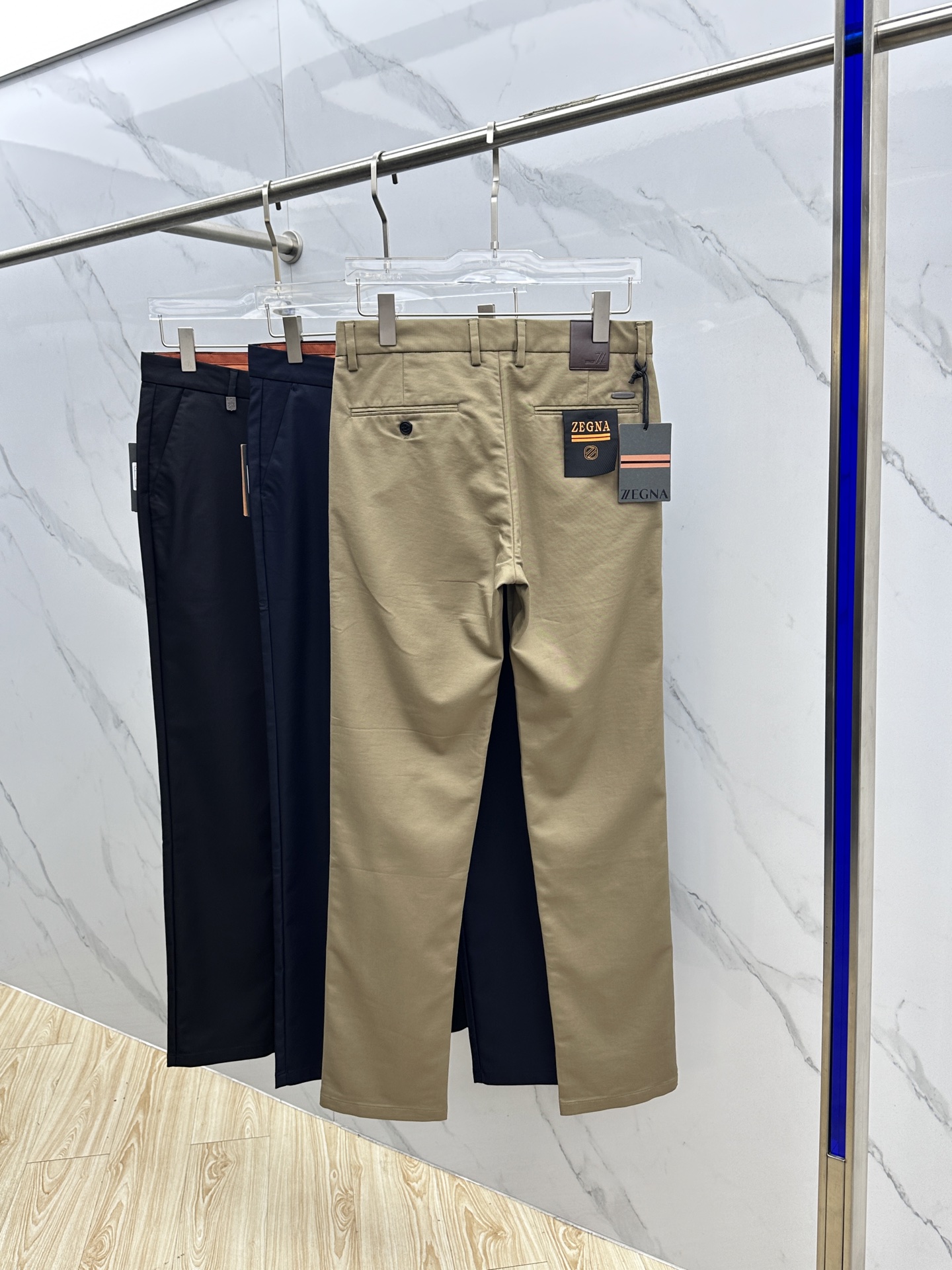 🆕ZEGNA*杰尼亚 2025早秋新品休闲裤西裤，官网同步发售，裤身工艺设计，进口客供辅料、面料定制，代