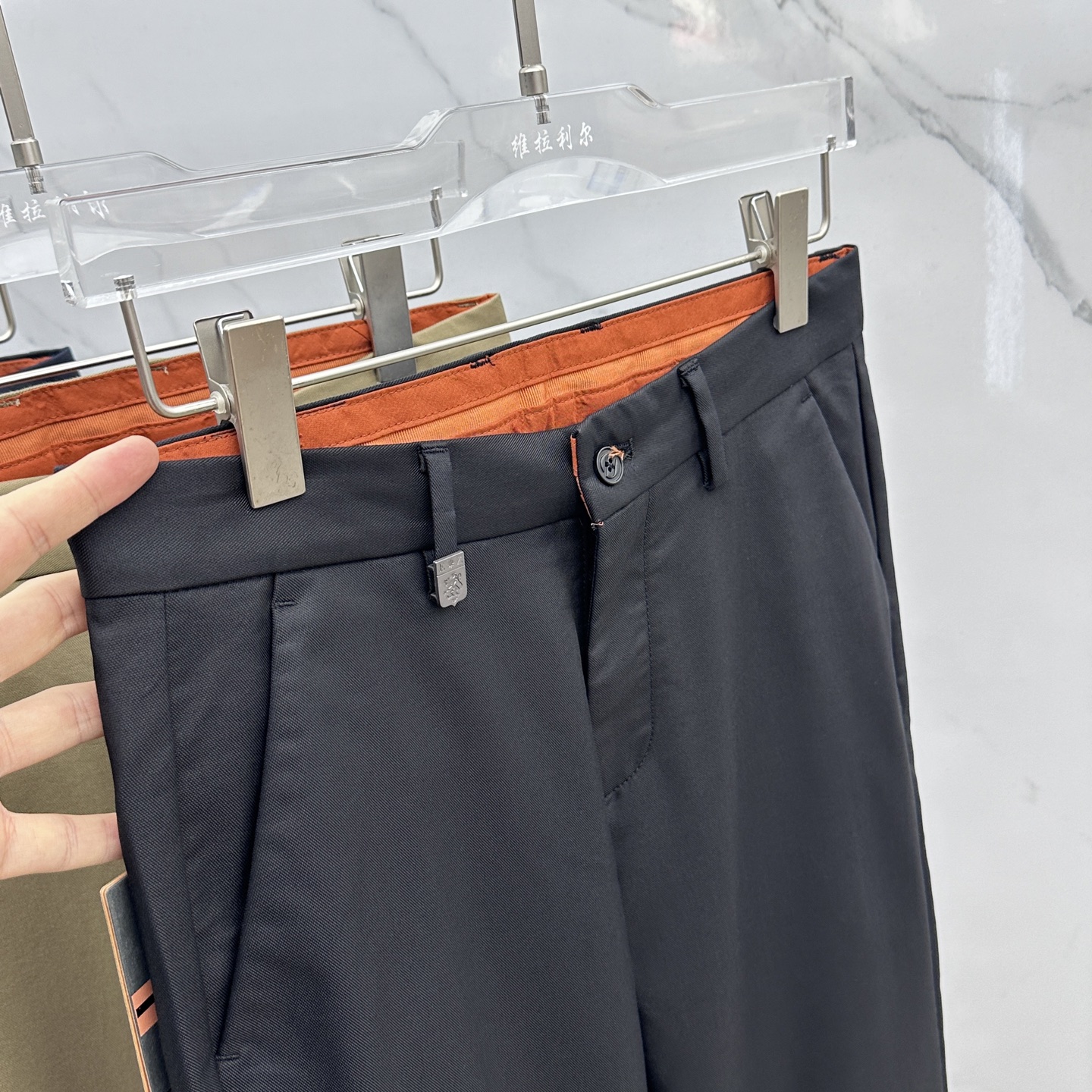 🆕ZEGNA*杰尼亚 2025早秋新品休闲裤西裤，官网同步发售，裤身工艺设计，进口客供辅料、面料定制，代