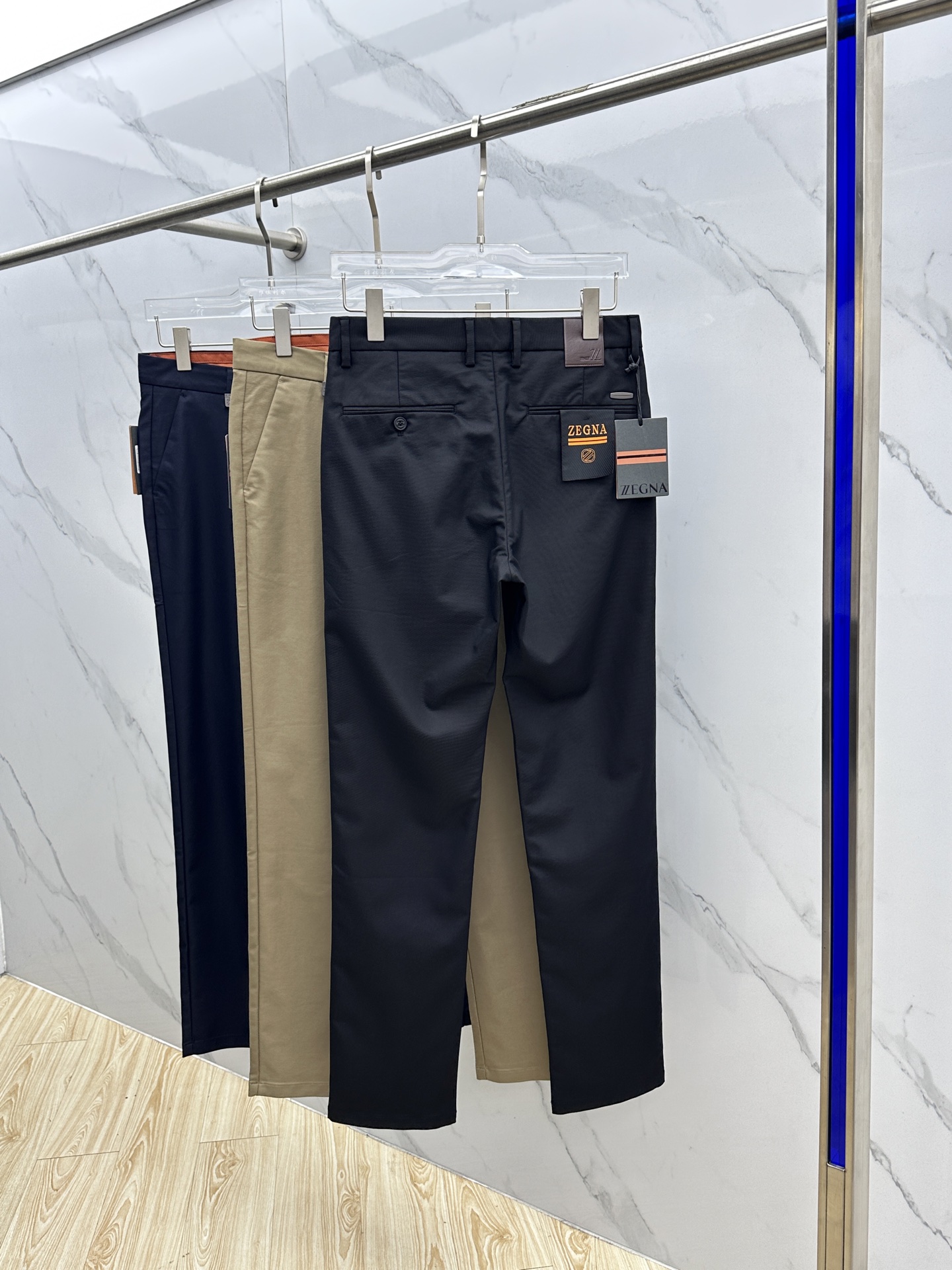 🆕ZEGNA*杰尼亚 2025早秋新品休闲裤西裤，官网同步发售，裤身工艺设计，进口客供辅料、面料定制，代
