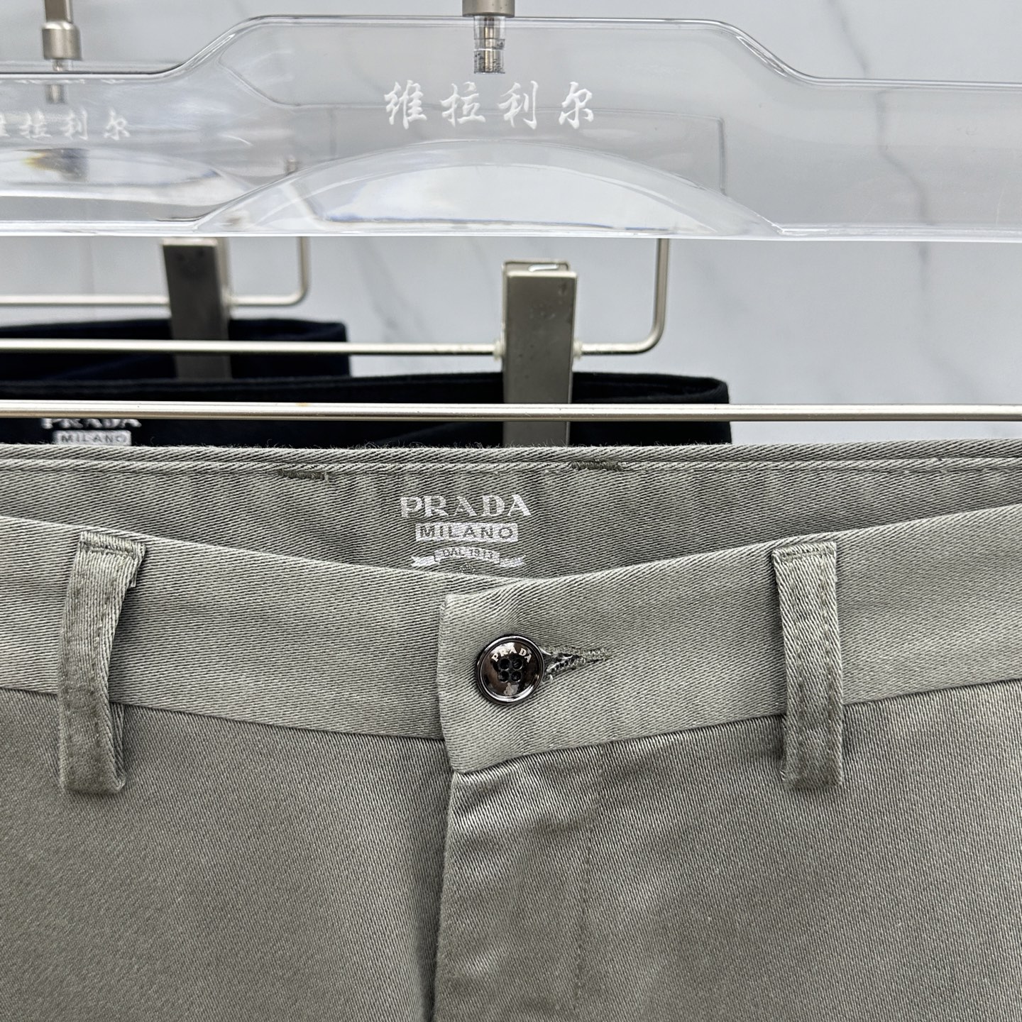 🆕Prad*普拉达 2025早秋新品休闲裤西裤，官网同步发售，裤身工艺设计，进口客供辅料、面料定制，代工
