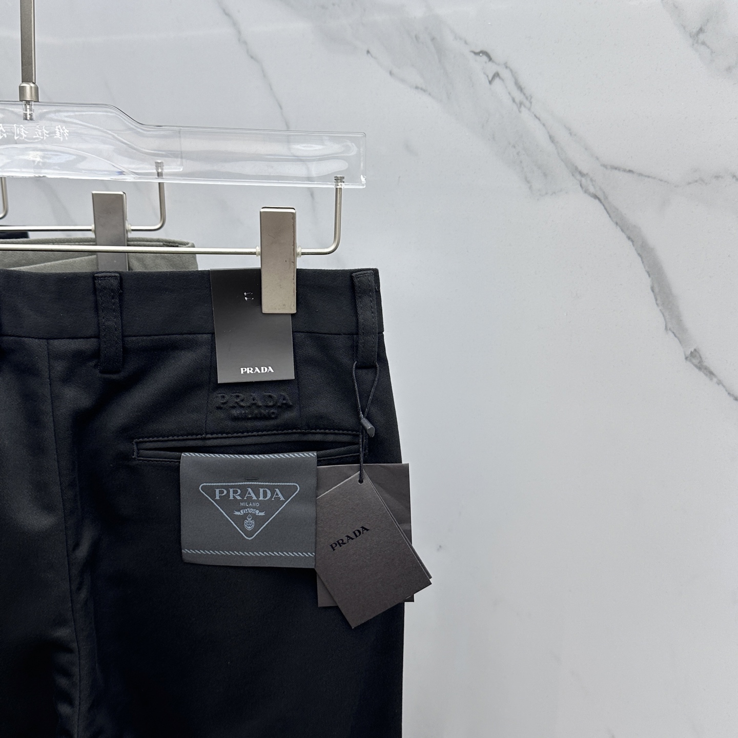 🆕Prad*普拉达 2025早秋新品休闲裤西裤，官网同步发售，裤身工艺设计，进口客供辅料、面料定制，代工