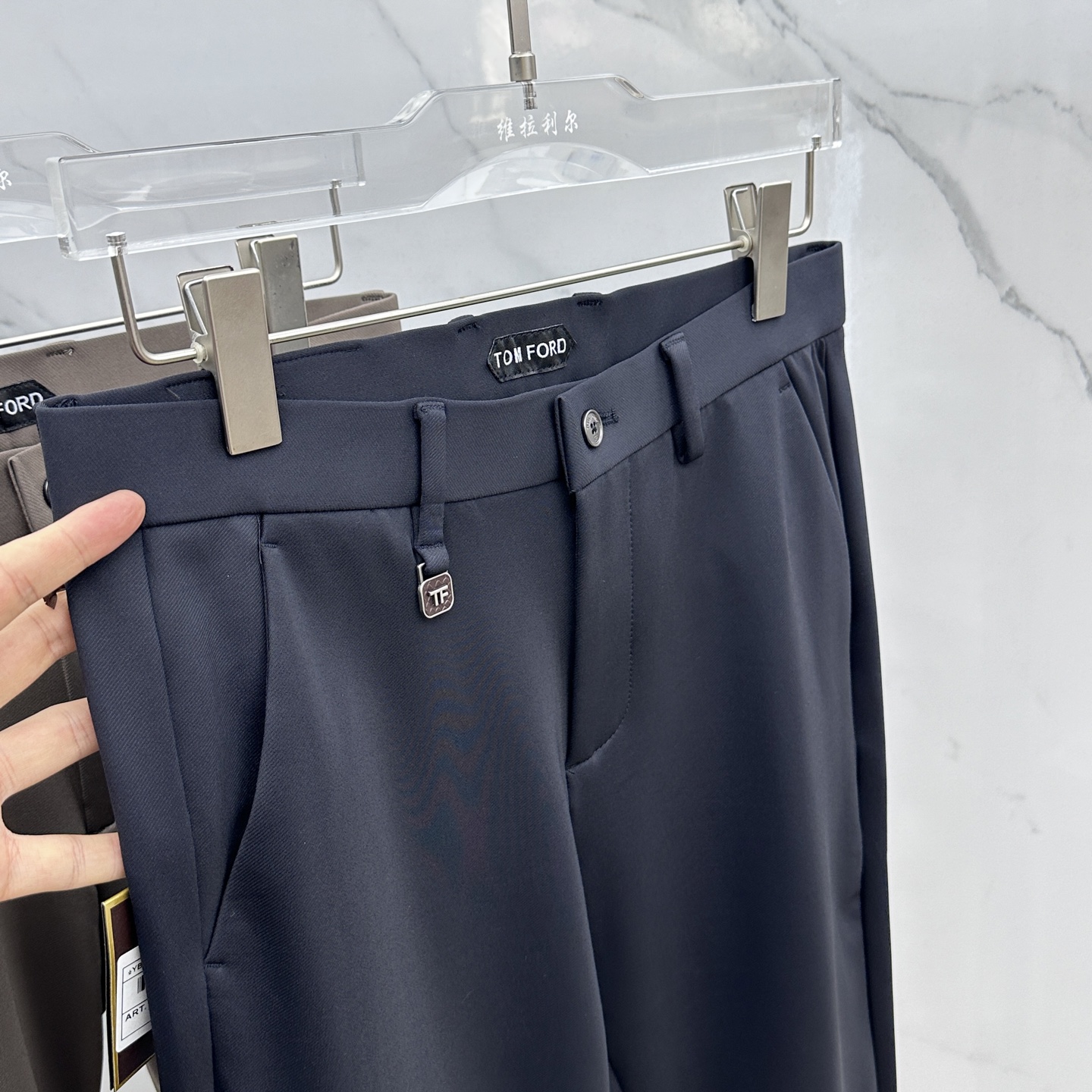 🆕TOM FORD 2025早秋新品休闲裤西裤，官网同步发售，裤身工艺设计，进口客供辅料、面料定制，代工