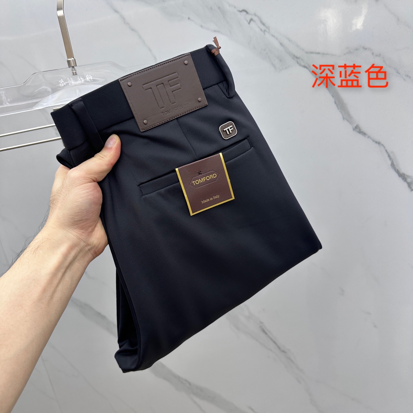 🆕TOM FORD 2025早秋新品休闲裤西裤，官网同步发售，裤身工艺设计，进口客供辅料、面料定制，代工