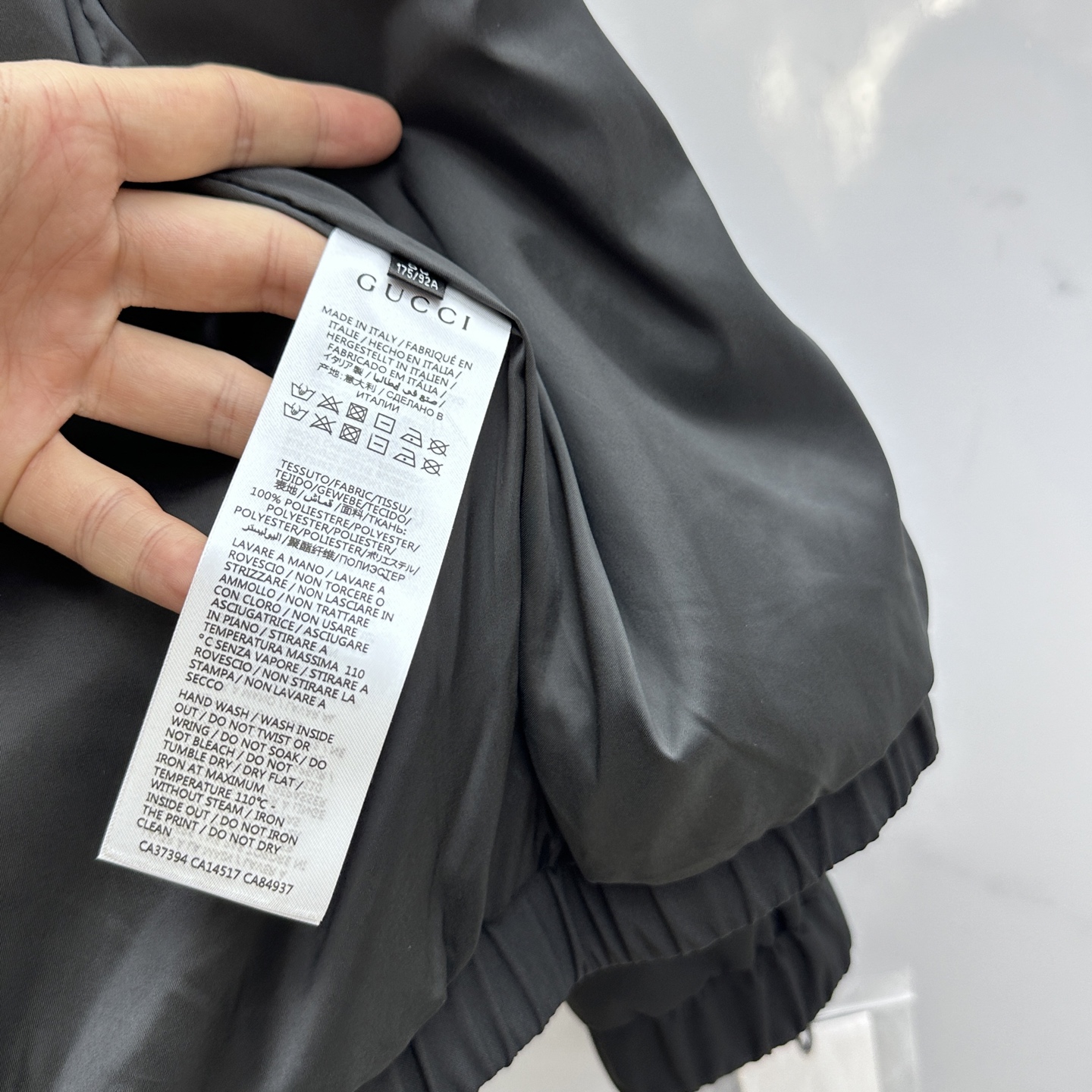 🆕Gucci*古驰 2025ss早秋新款男装 古驰立领夹克外套，logo印花，秋季爆款外套，颗粒绒面料穿