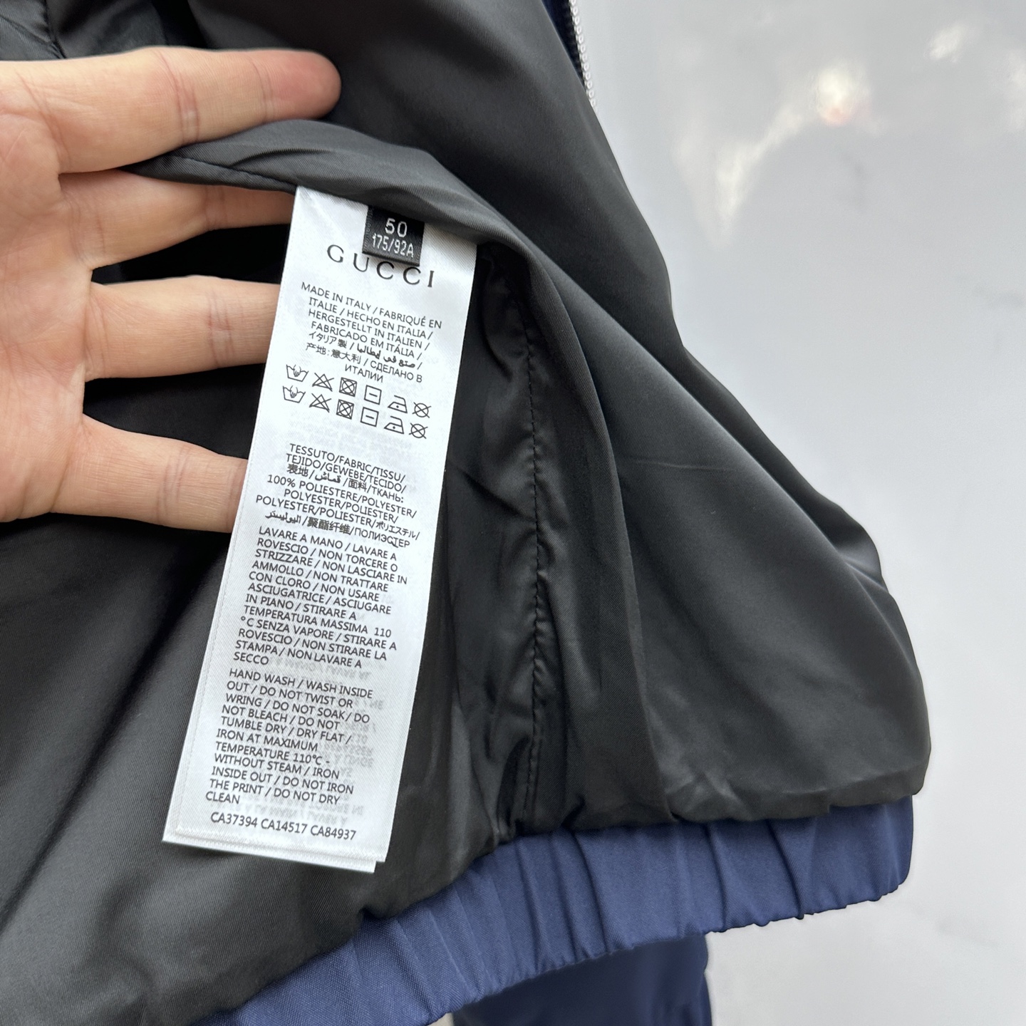 🆕Gucci*古驰 2025ss早秋新款男装 古驰立领夹克外套，logo印花，秋季爆款外套，颗粒绒面料穿