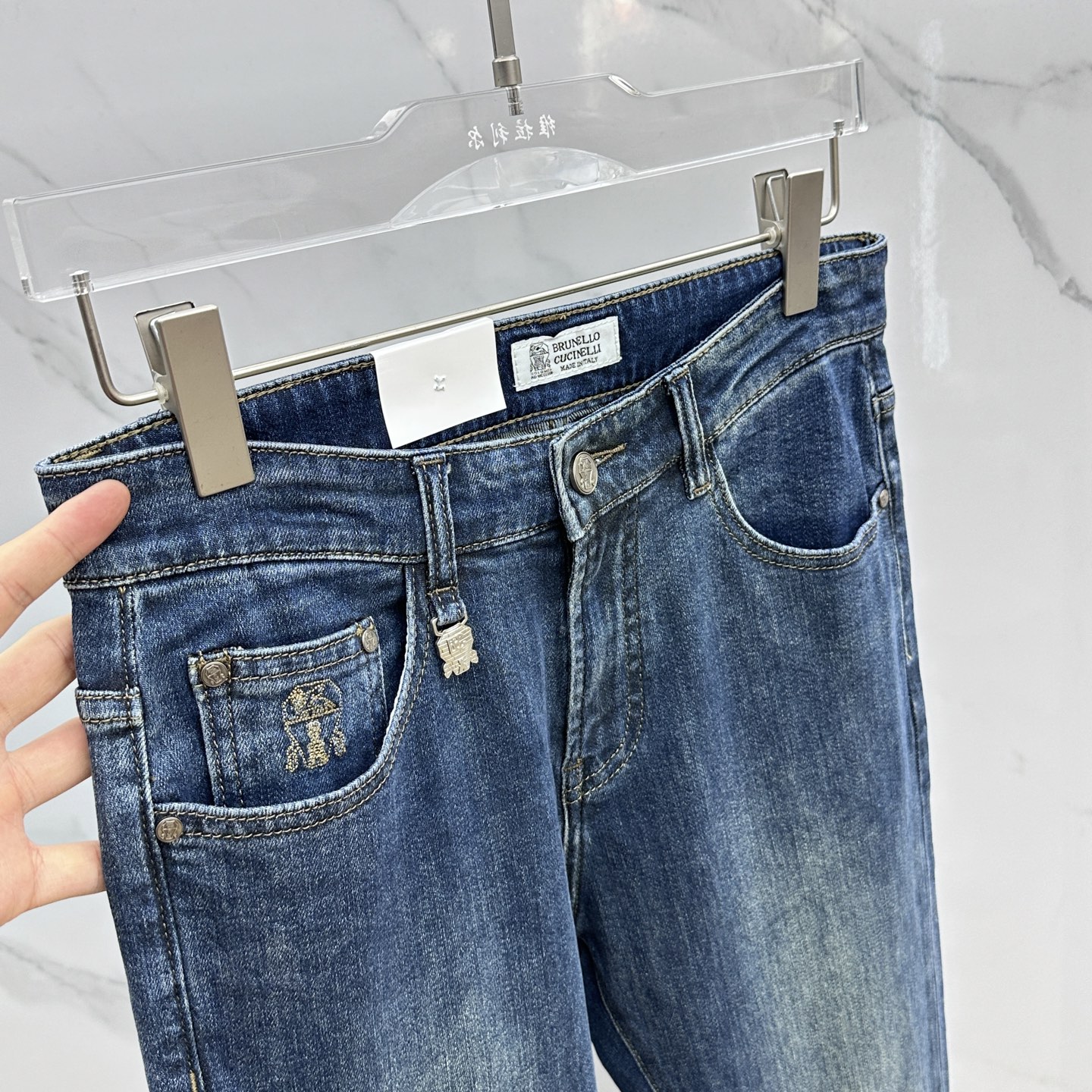 🆕BC 🔥高端定制、2025早秋最新款牛仔裤 柜台同步发售 原版定制复刻 客供五金辅料 原单品质 进口固