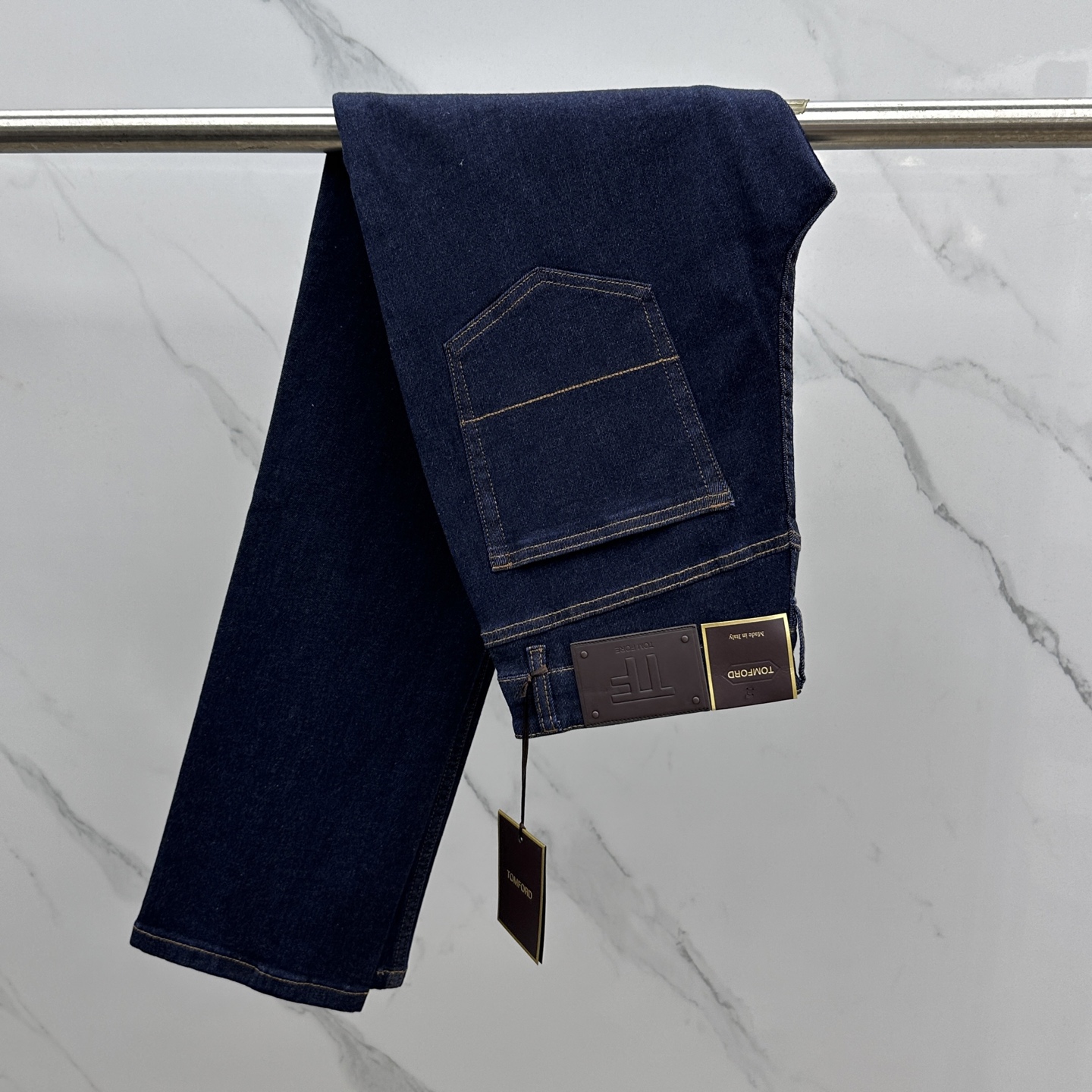 🆕TOM FORD🔥高端定制、2025早秋最新款牛仔裤 柜台同步发售 原版定制复刻 客供五金辅料 原单品