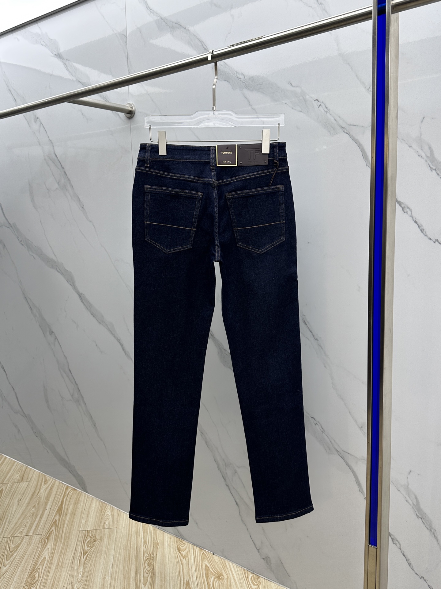 🆕TOM FORD🔥高端定制、2025早秋最新款牛仔裤 柜台同步发售 原版定制复刻 客供五金辅料 原单品
