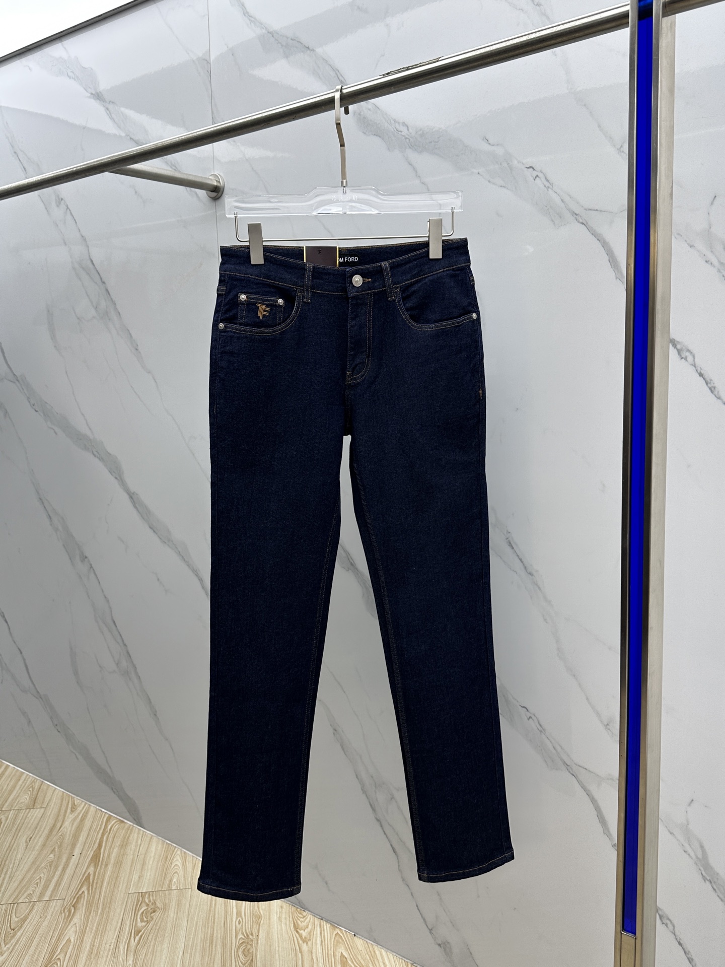 🆕TOM FORD🔥高端定制、2025早秋最新款牛仔裤 柜台同步发售 原版定制复刻 客供五金辅料 原单品