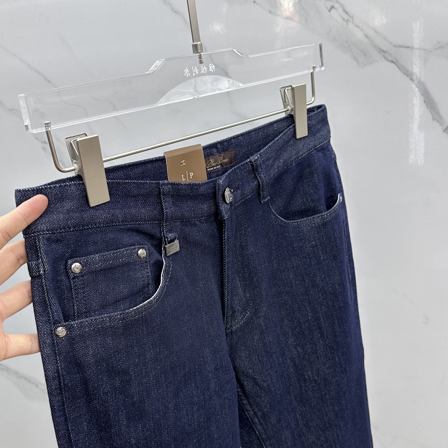 🆕lP🆕 🔥高端定制、2025早秋最新款牛仔裤 柜台同步发售 原版定制复刻 客供五金辅料 原单品质 进口