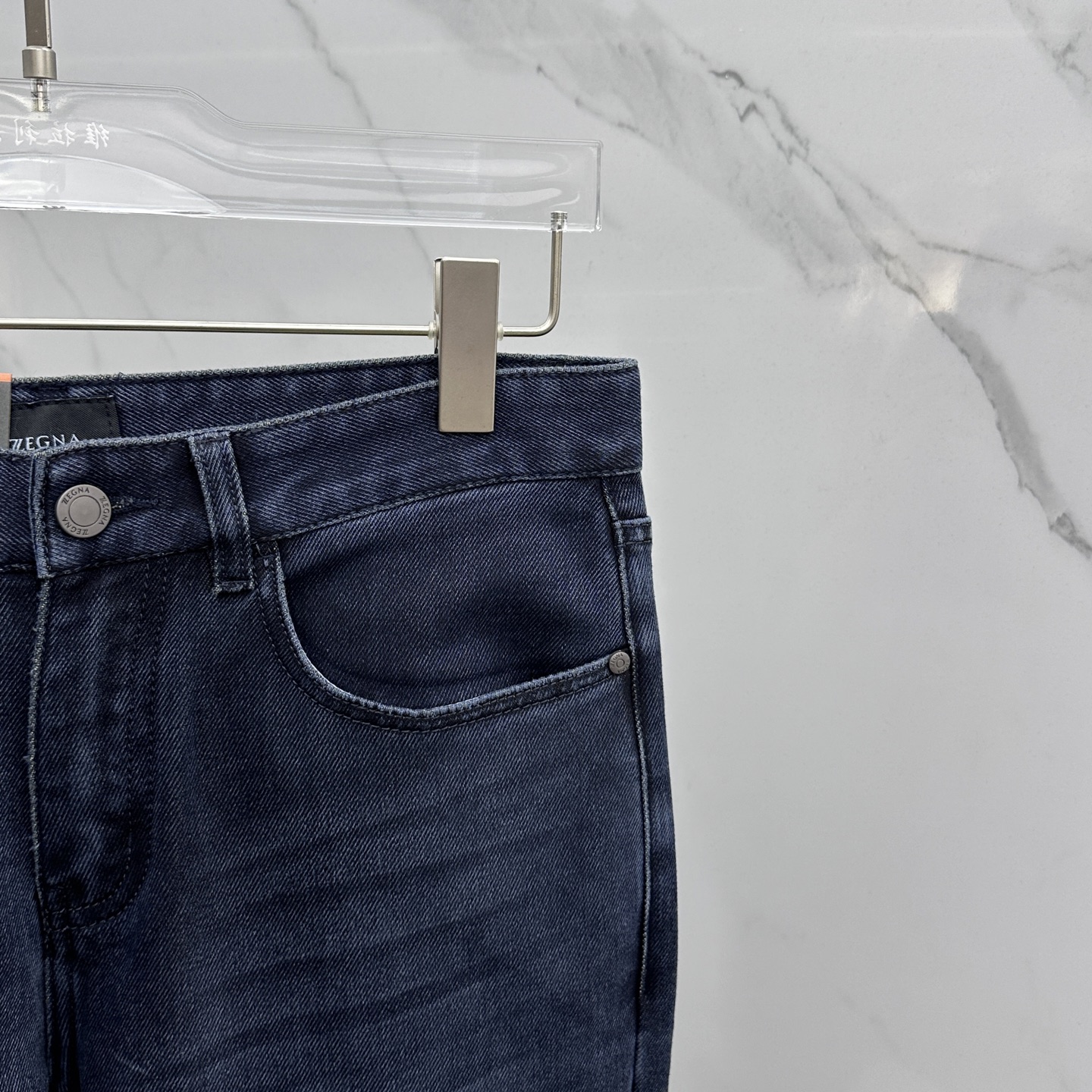  🆕ZEGNA*杰尼亚 🔥高端定制、2025早秋最新款牛仔裤 柜台同步发售 原版定制复刻 客供五金辅料 