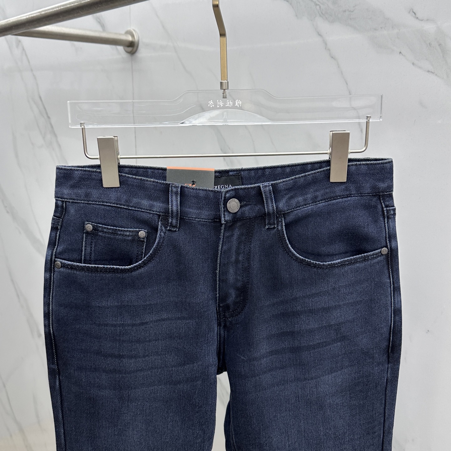  🆕ZEGNA*杰尼亚 🔥高端定制、2025早秋最新款牛仔裤 柜台同步发售 原版定制复刻 客供五金辅料 