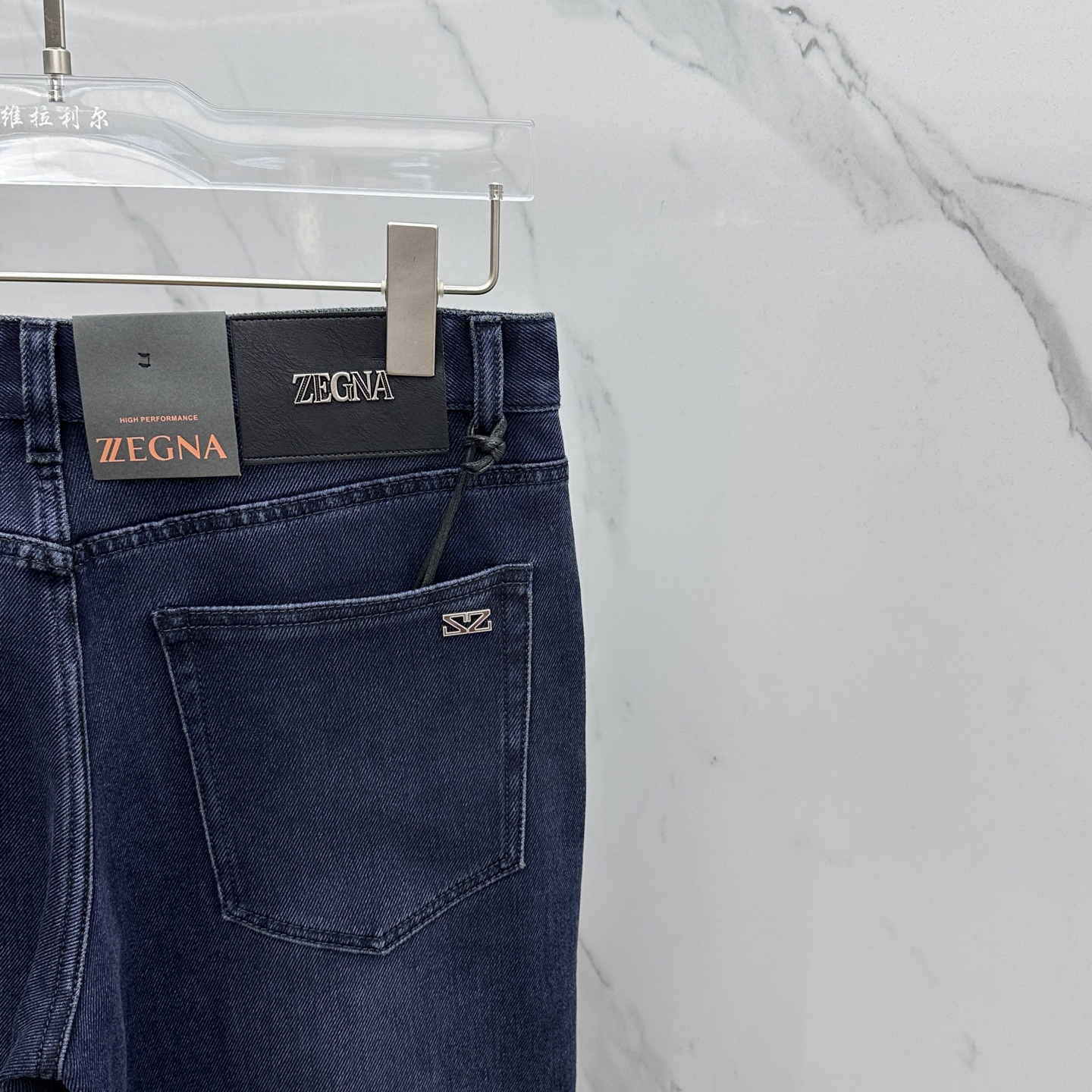  🆕ZEGNA*杰尼亚 🔥高端定制、2025早秋最新款牛仔裤 柜台同步发售 原版定制复刻 客供五金辅料 