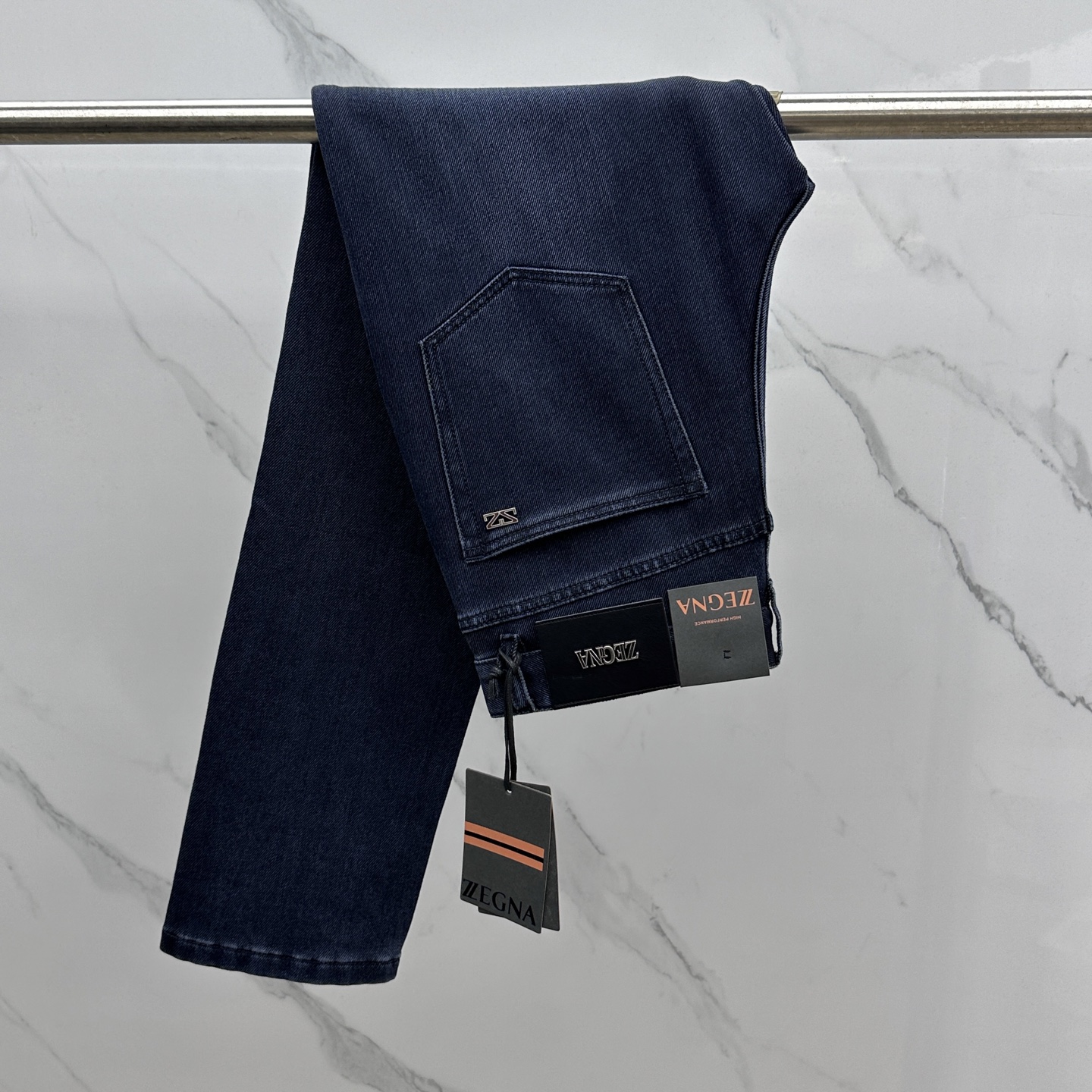  🆕ZEGNA*杰尼亚 🔥高端定制、2025早秋最新款牛仔裤 柜台同步发售 原版定制复刻 客供五金辅料 