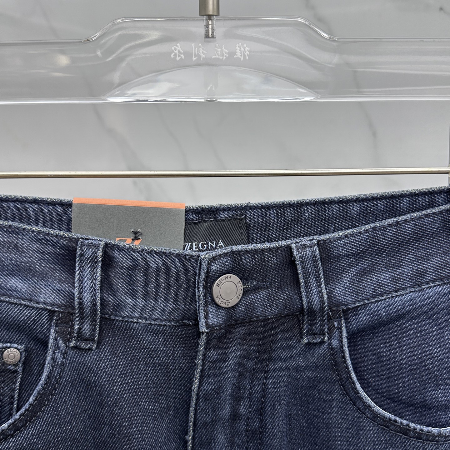  🆕ZEGNA*杰尼亚 🔥高端定制、2025早秋最新款牛仔裤 柜台同步发售 原版定制复刻 客供五金辅料 