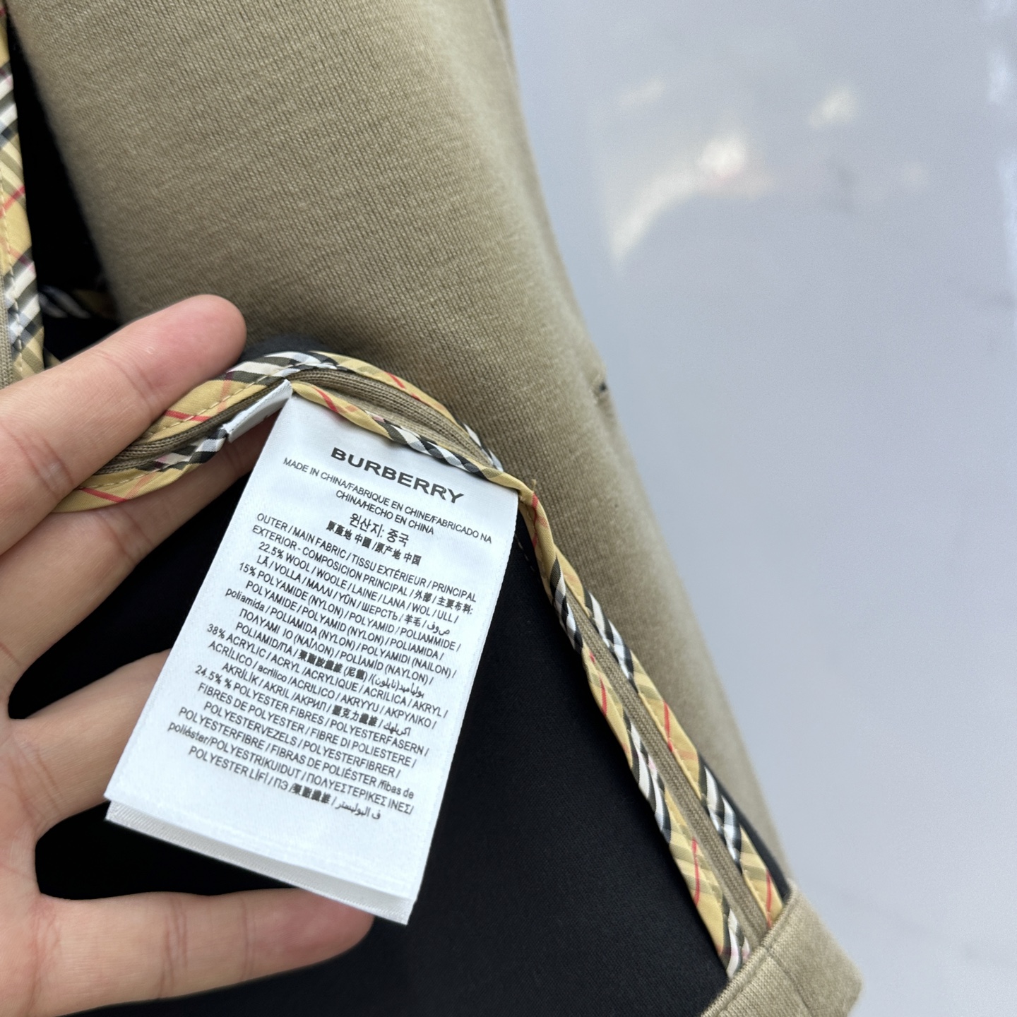 🆕Burberry*巴宝莉 2025ss早秋新款发布❤️巴宝莉西装夹克外套，秋季爆款西装外套，胸前战马l