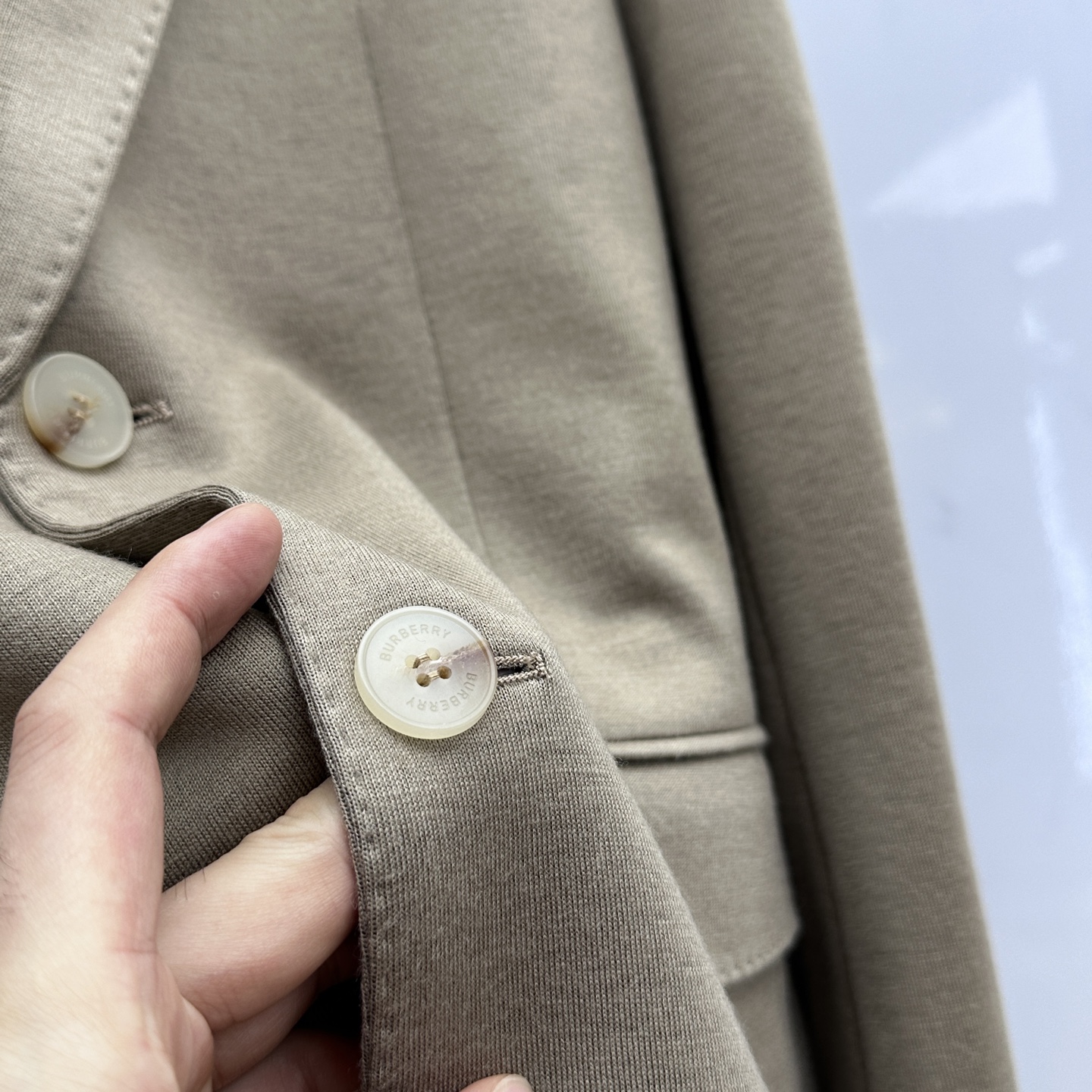 🆕Burberry*巴宝莉 2025ss早秋新款发布❤️巴宝莉西装夹克外套，秋季爆款西装外套，胸前战马l