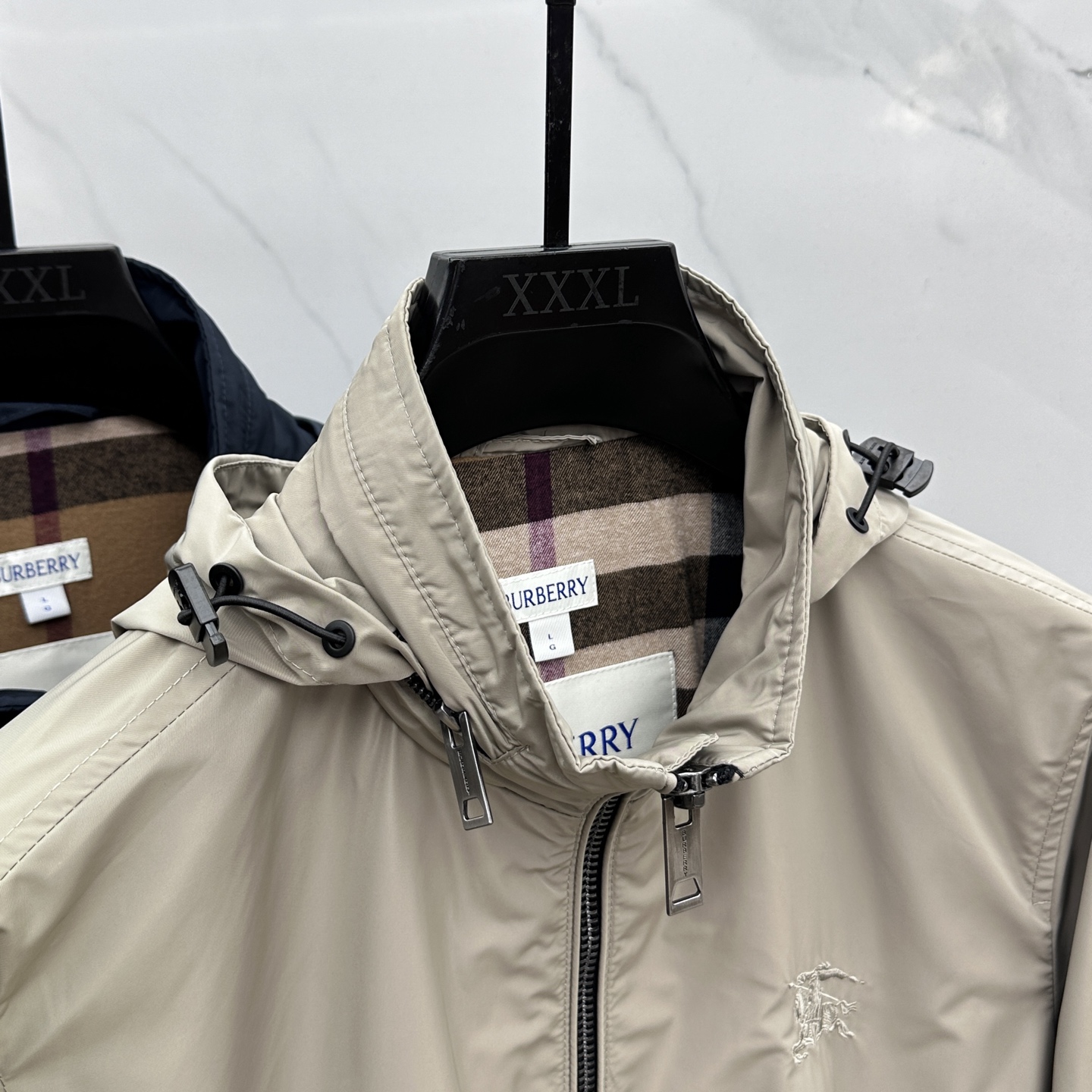 🆕Burberey*巴宝莉 2025ss早秋新款发布❤️巴宝莉连帽夹克外套，秋季爆款夹薄棉夹克，字母lo