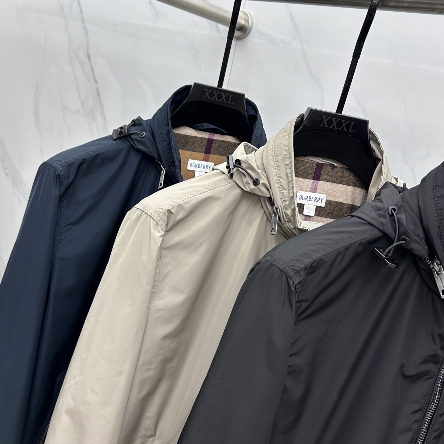 🆕Burberey*巴宝莉 2025ss早秋新款发布❤️巴宝莉连帽夹克外套，秋季爆款夹薄棉夹克，字母lo