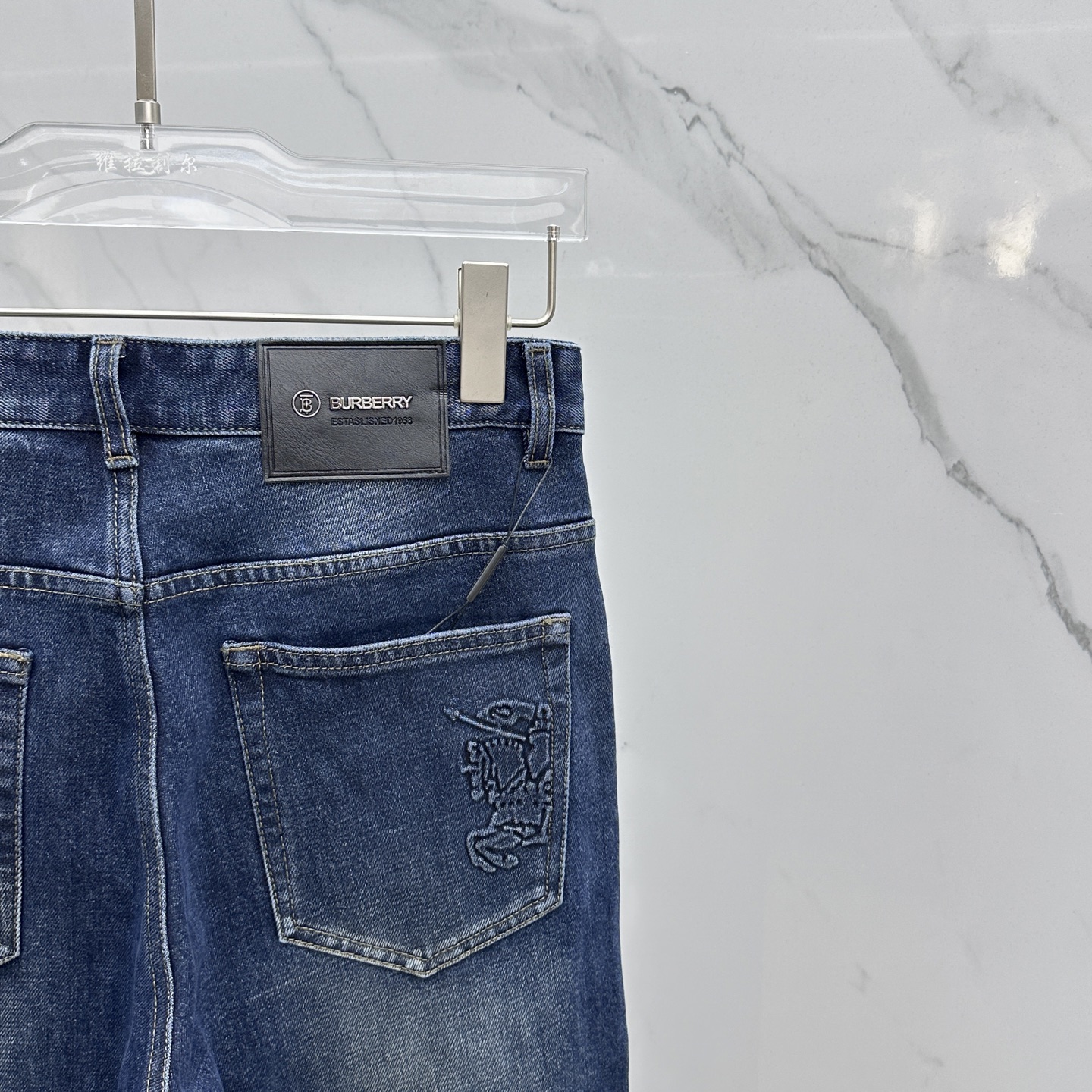  🆕Burberry*巴宝莉 🔥高端定制、2025早秋最新款牛仔裤 柜台同步发售 原版定制复刻 客供五金