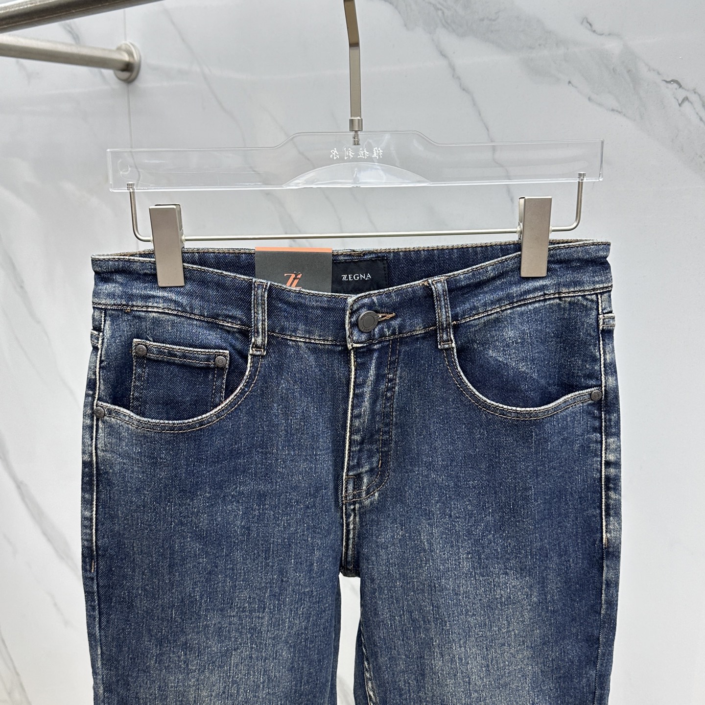 🆕ZEGNA*杰尼亚 🔥高端定制、2025早秋最新款牛仔裤 柜台同步发售 原版定制复刻 客供五金辅料 原