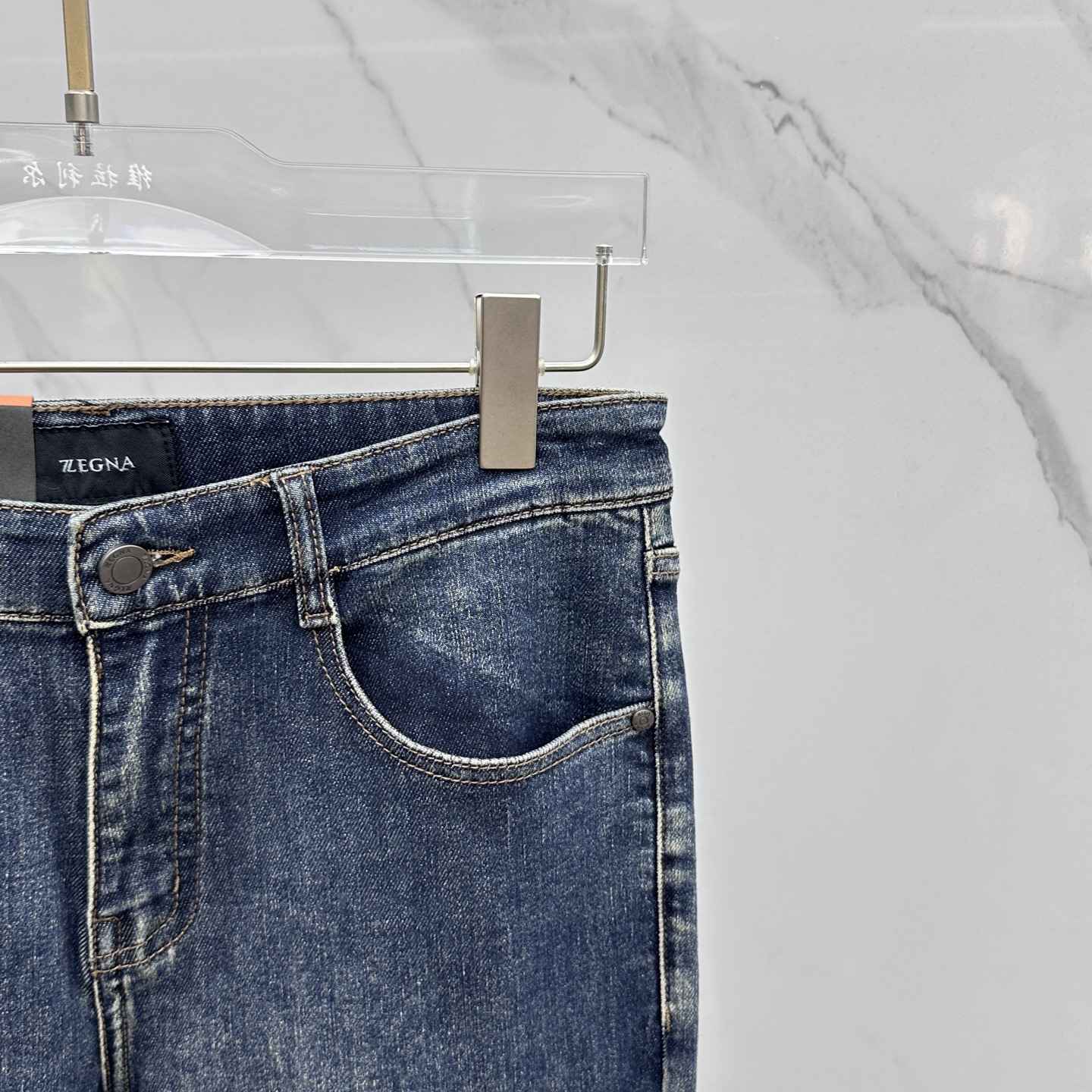 🆕ZEGNA*杰尼亚 🔥高端定制、2025早秋最新款牛仔裤 柜台同步发售 原版定制复刻 客供五金辅料 原