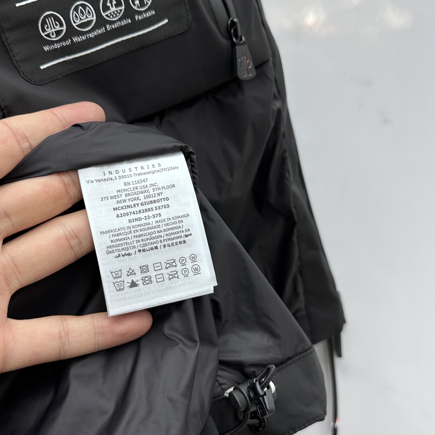 🆕Mon*蒙口 2025ss早秋新款发布男士连帽夹克外套，秋季爆款外套，Logo黑白拼色款款外套，穿上就