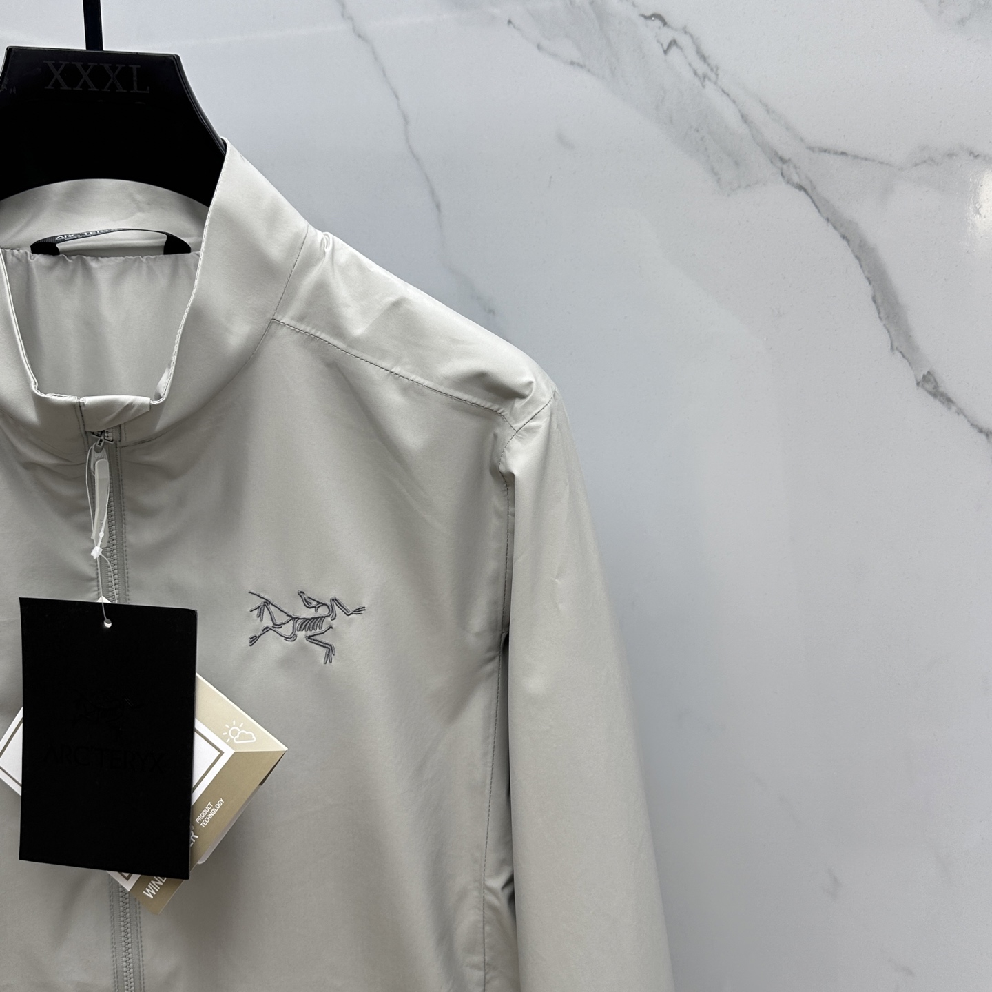 🆕Arc`Teryx 始祖鸟 2025新款 solano jaet立领刺绣夹克 百灵达进口刺绣 原厂五金