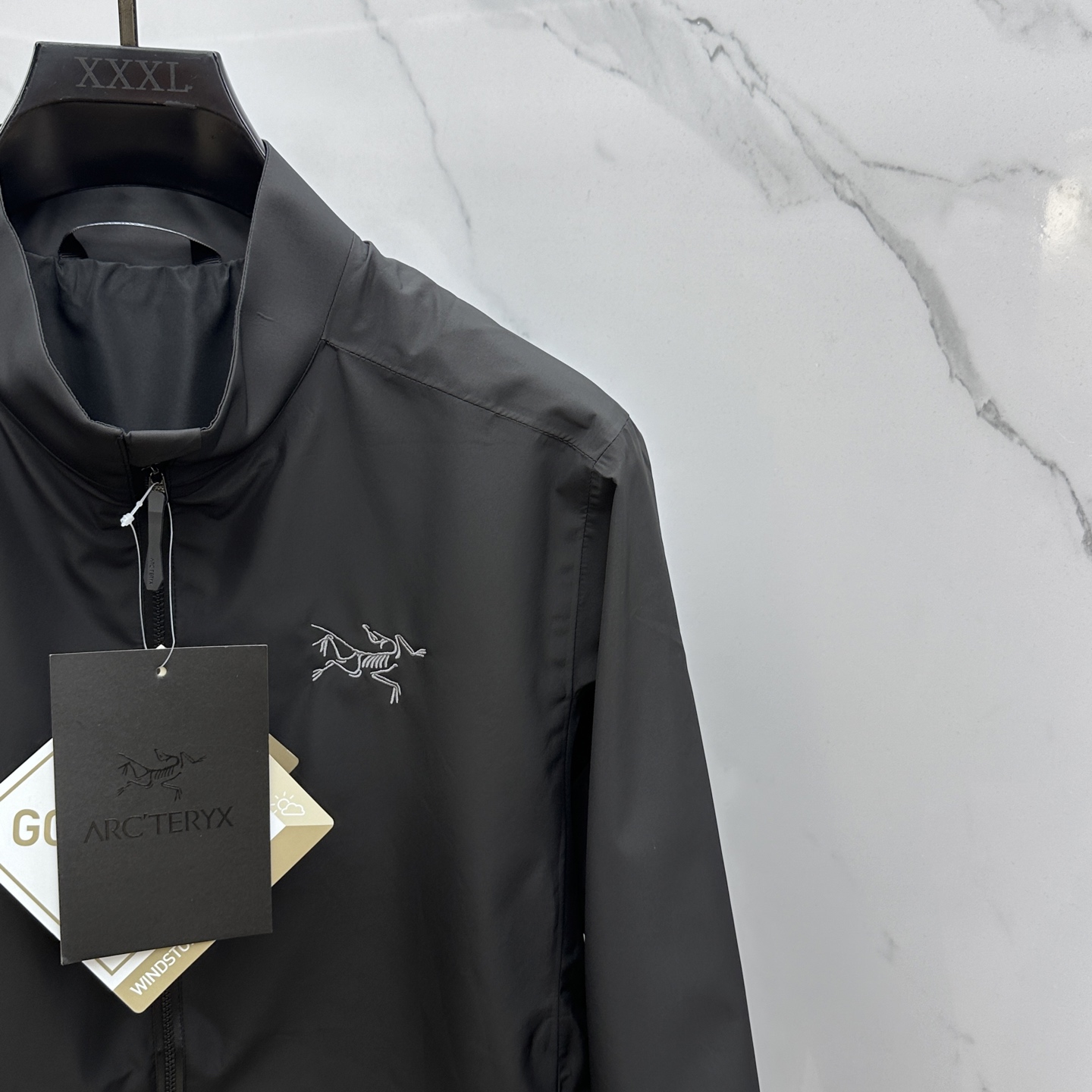 🆕Arc`Teryx 始祖鸟 2025新款 solano jaet立领刺绣夹克 百灵达进口刺绣 原厂五金