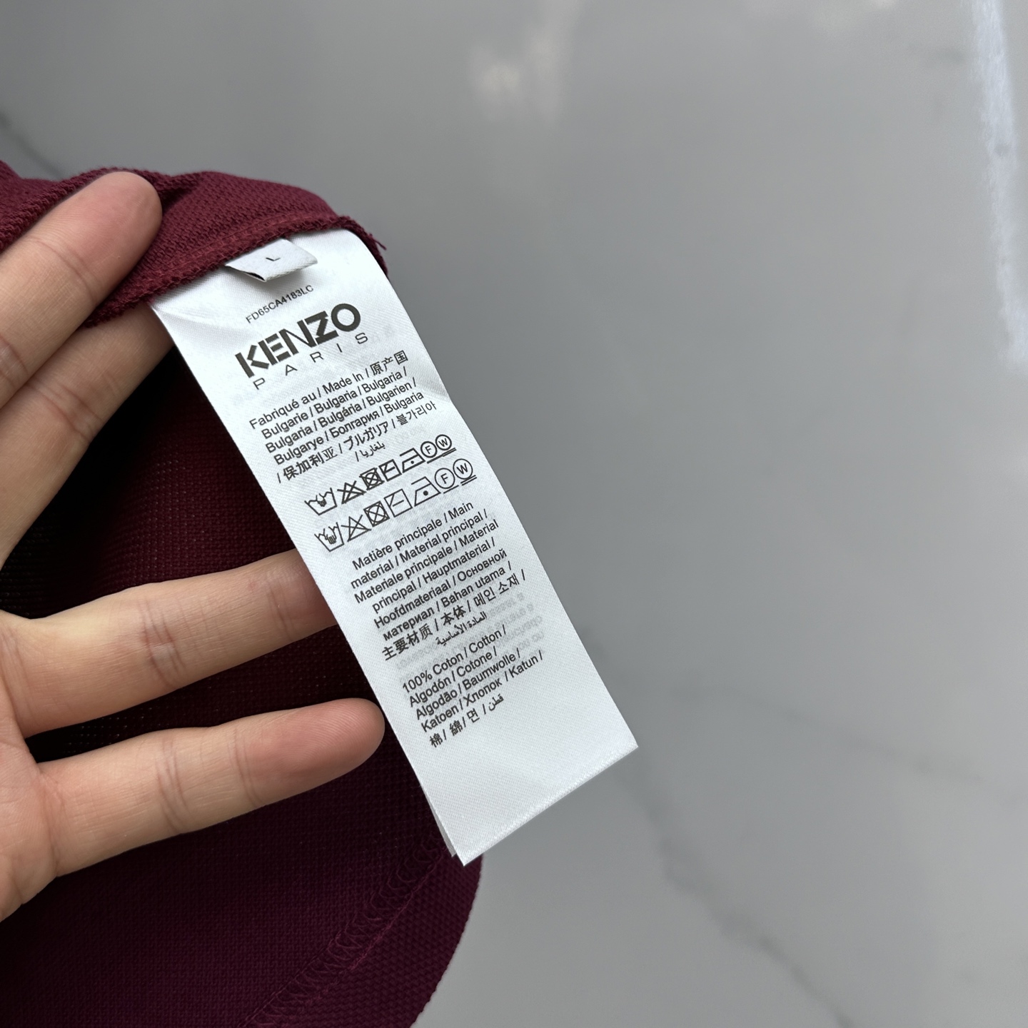  🆕Kenzo 2025春夏新款男士标识短袖Polo衫，延续经典商务休闲翻领POLO恤.该款Polo衫采