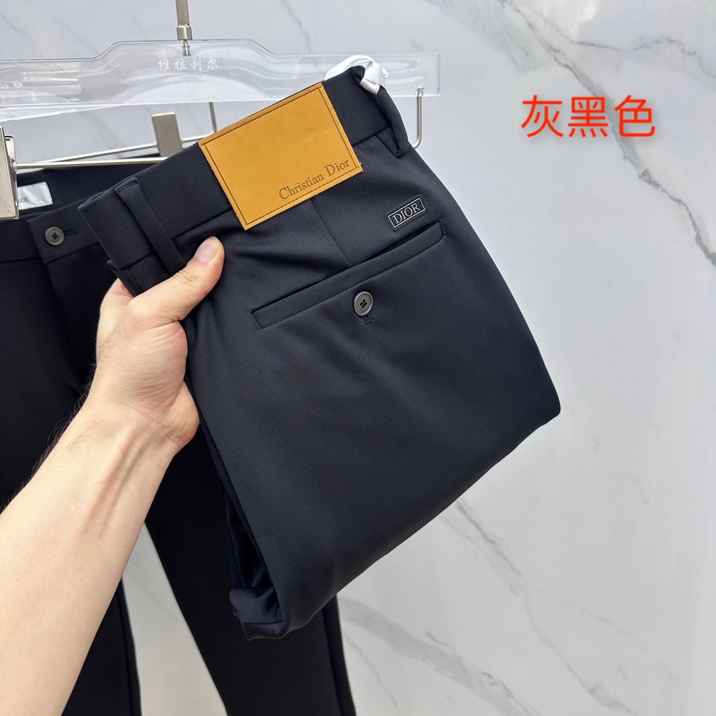 🆕Dior*迪奥 2025早秋新品休闲裤西裤，官网同步发售，裤身工艺设计，进口客供辅料、面料定制，代工厂