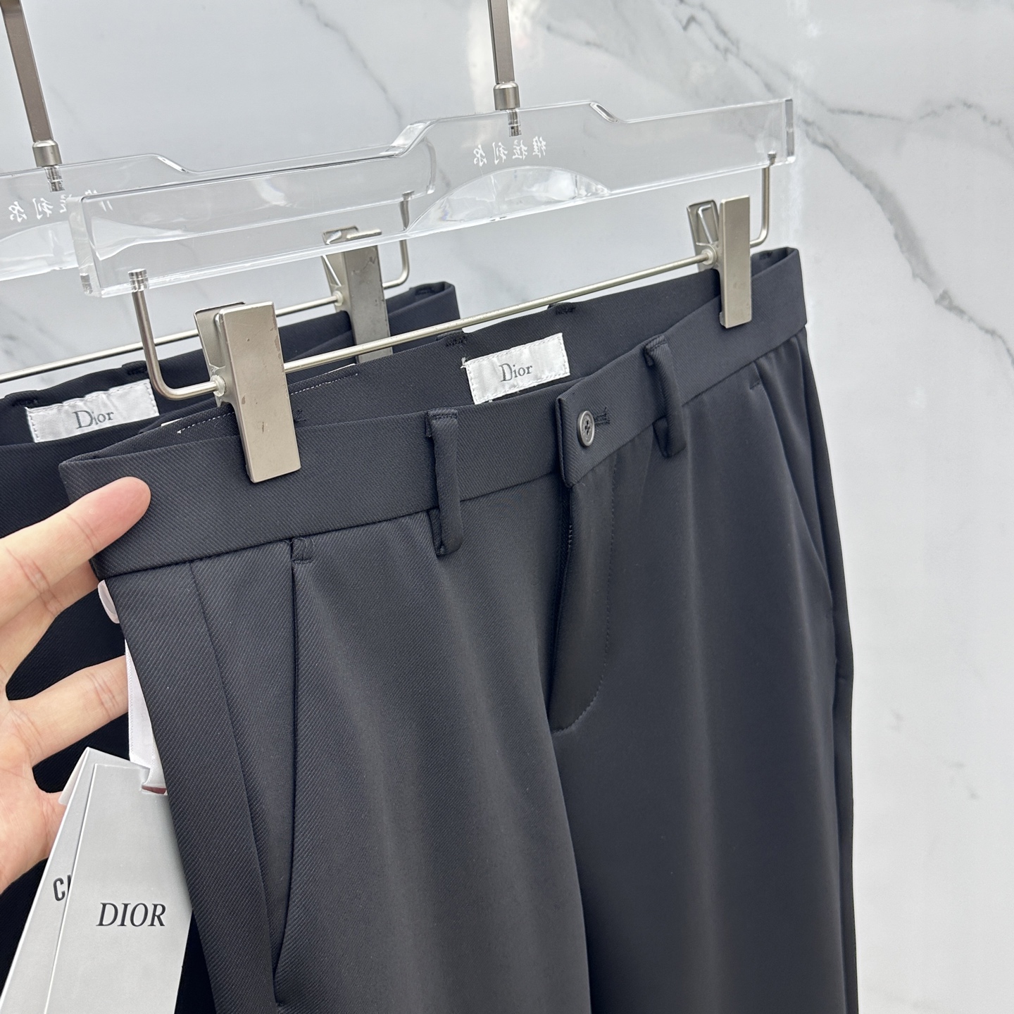 🆕Dior*迪奥 2025早秋新品休闲裤西裤，官网同步发售，裤身工艺设计，进口客供辅料、面料定制，代工厂