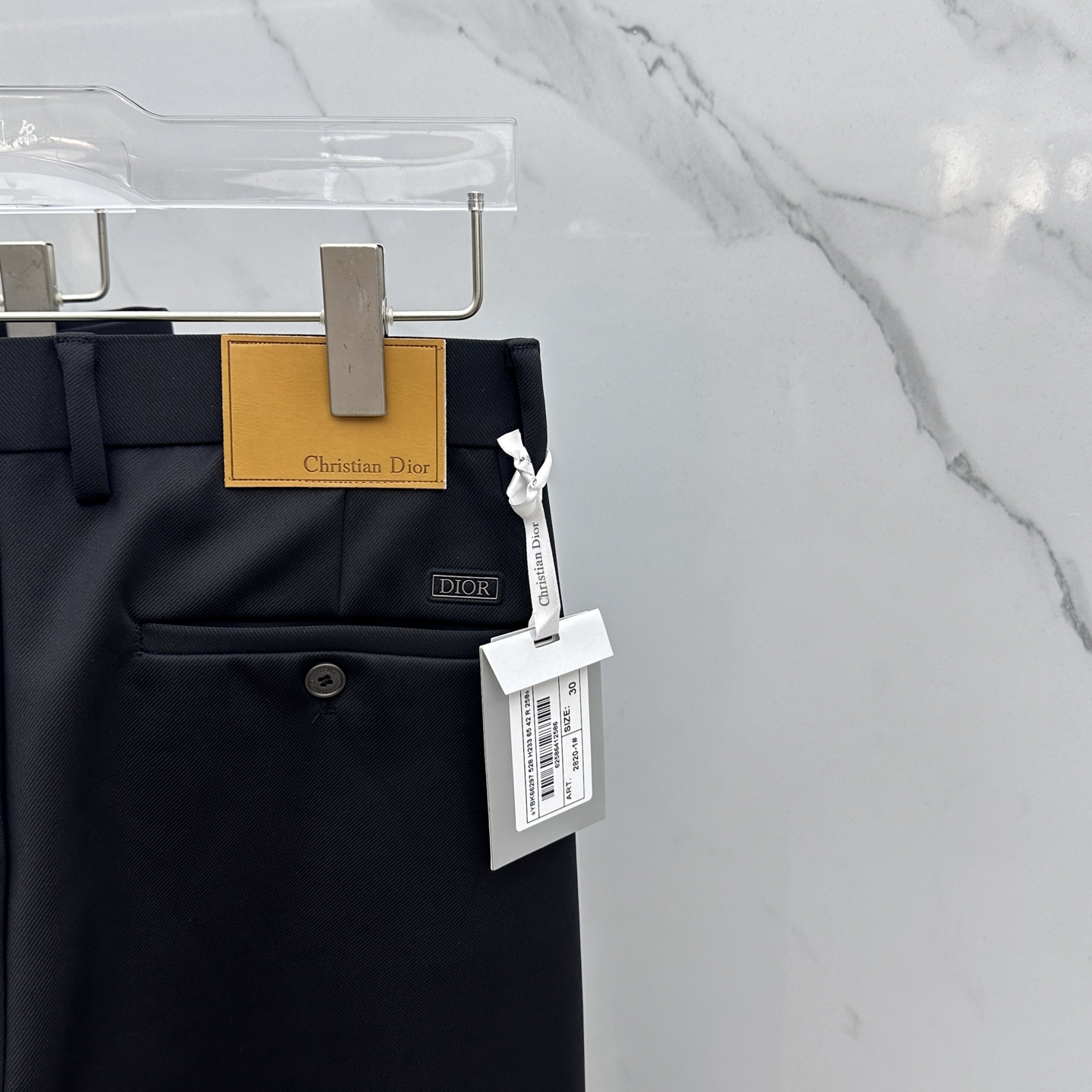 🆕Dior*迪奥 2025早秋新品休闲裤西裤，官网同步发售，裤身工艺设计，进口客供辅料、面料定制，代工厂