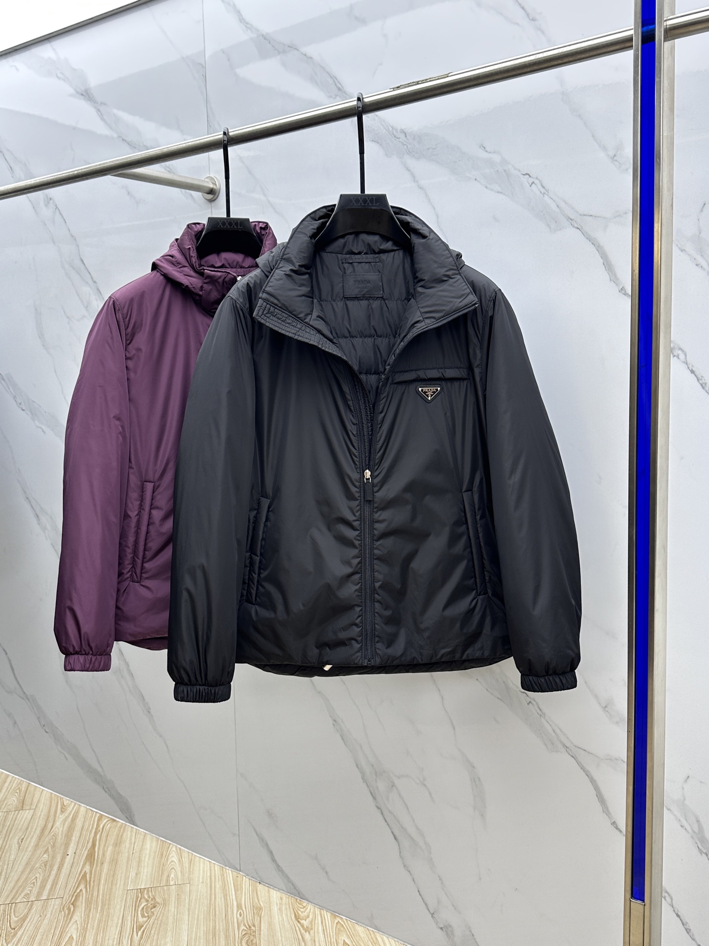 🆕Prada*普拉达 梅西同款。2025秋冬新款🆕羽绒服 原版订制五金配件全进口原版定制 欢迎对比 绝