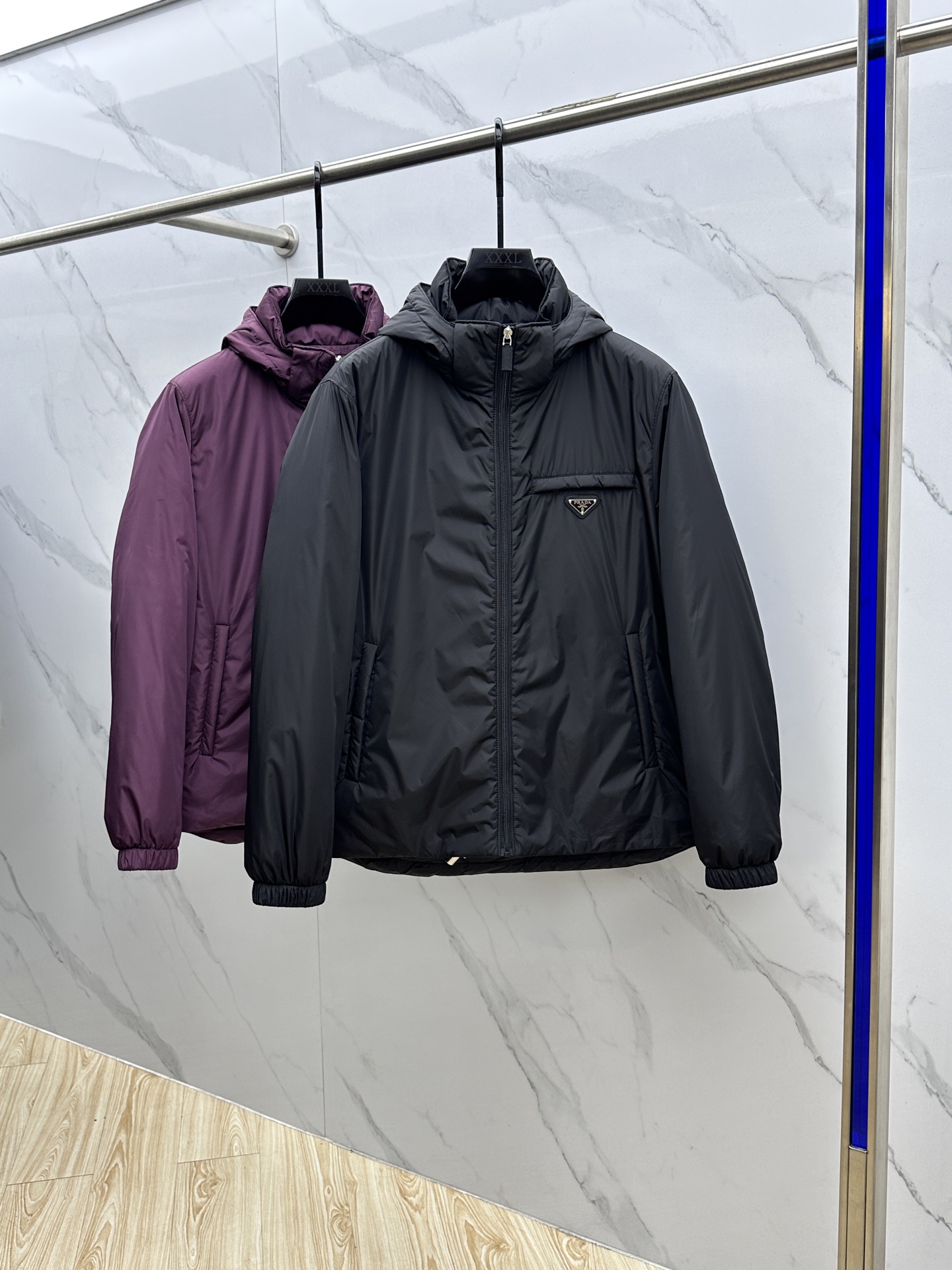  🆕Prada*普拉达 梅西同款。2025秋冬新款🆕羽绒服 原版订制五金配件全进口原版定制 欢迎对比 绝