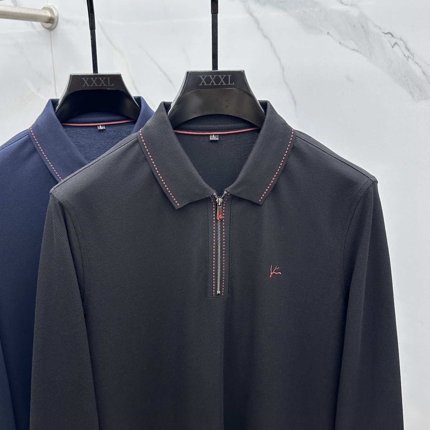 🆕ISAIA 意大利品牌 2025秋冬新款男士标识短袖Polo衫，延续经典商务休闲翻领POLO恤.该款P