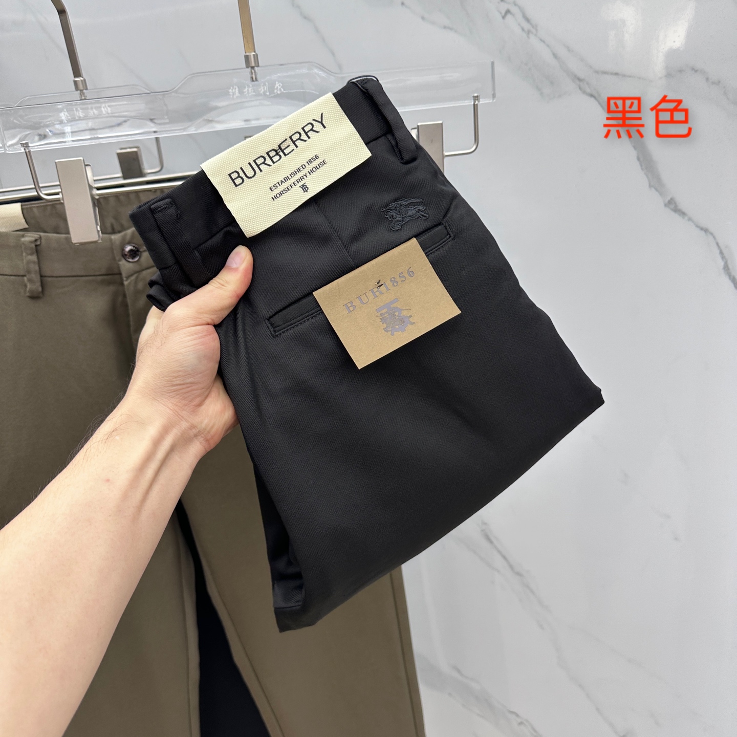 🆕Burberry*巴宝莉 2025早秋新品休闲裤西裤，官网同步发售，裤身工艺设计，进口客供辅料、面料定