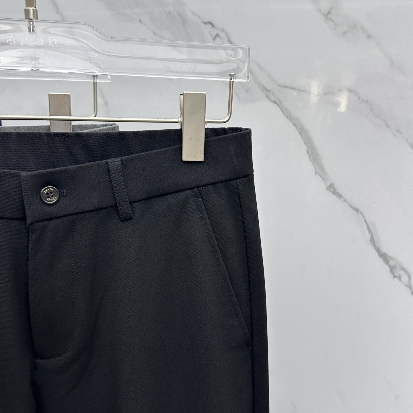 🆕Prad*普拉达 2025早秋新品休闲裤西裤，官网同步发售，裤身工艺设计，进口客供辅料、面料定制，代工