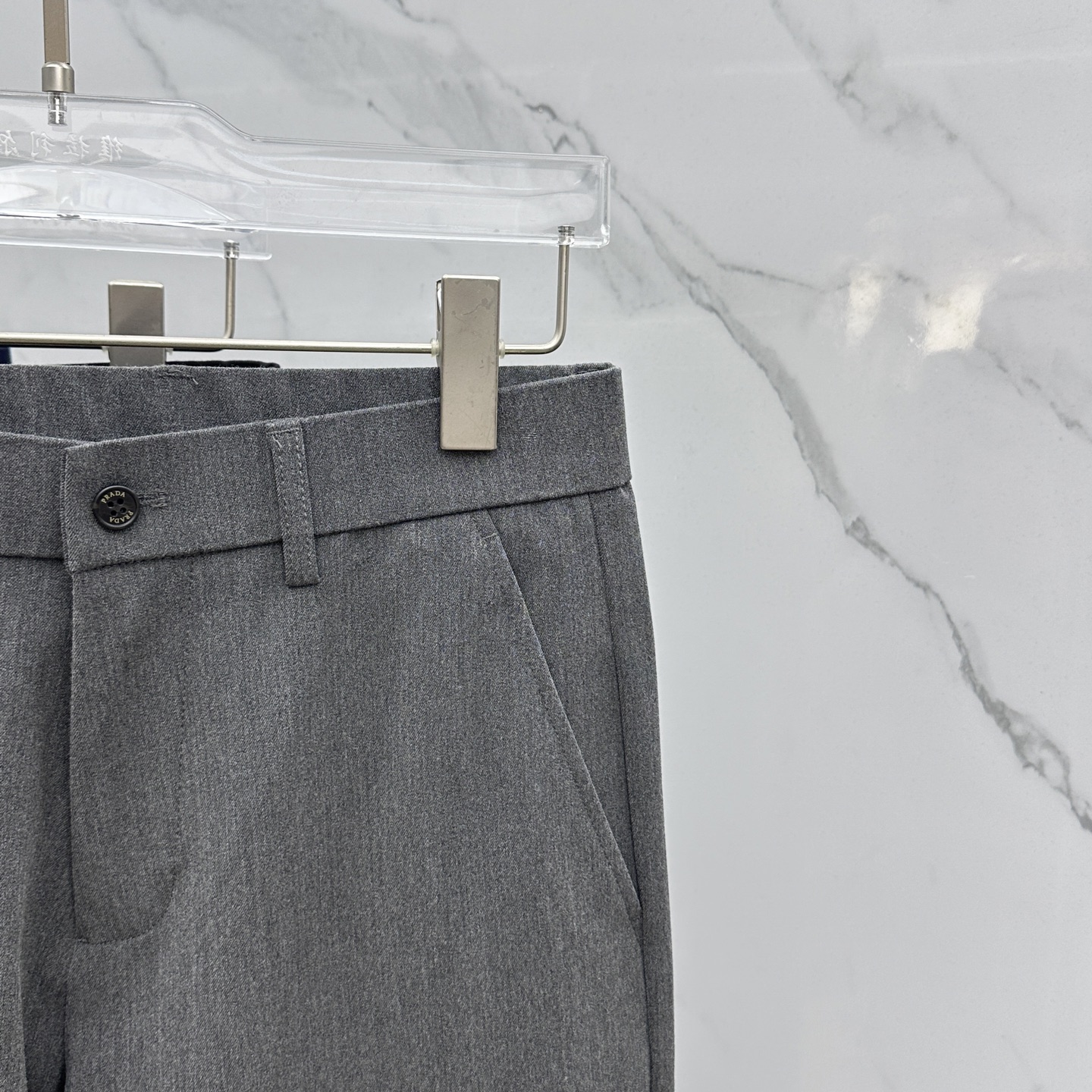 🆕Prad*普拉达 2025早秋新品休闲裤西裤，官网同步发售，裤身工艺设计，进口客供辅料、面料定制，代工