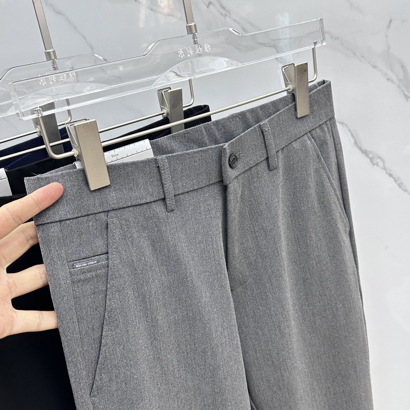 🆕Prad*普拉达 2025早秋新品休闲裤西裤，官网同步发售，裤身工艺设计，进口客供辅料、面料定制，代工