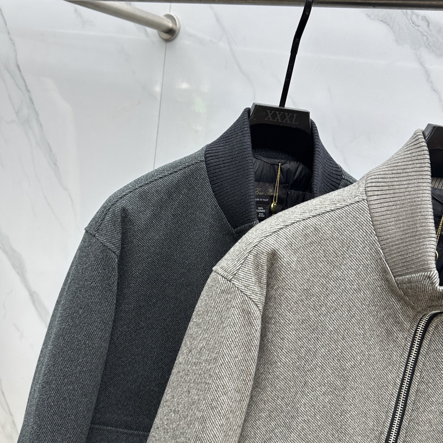  羽绒服🆕Loro Piana 2025ss秋冬新款独家最新时尚秋冬羽绒立领外套。 老钱风经典设计感与颜