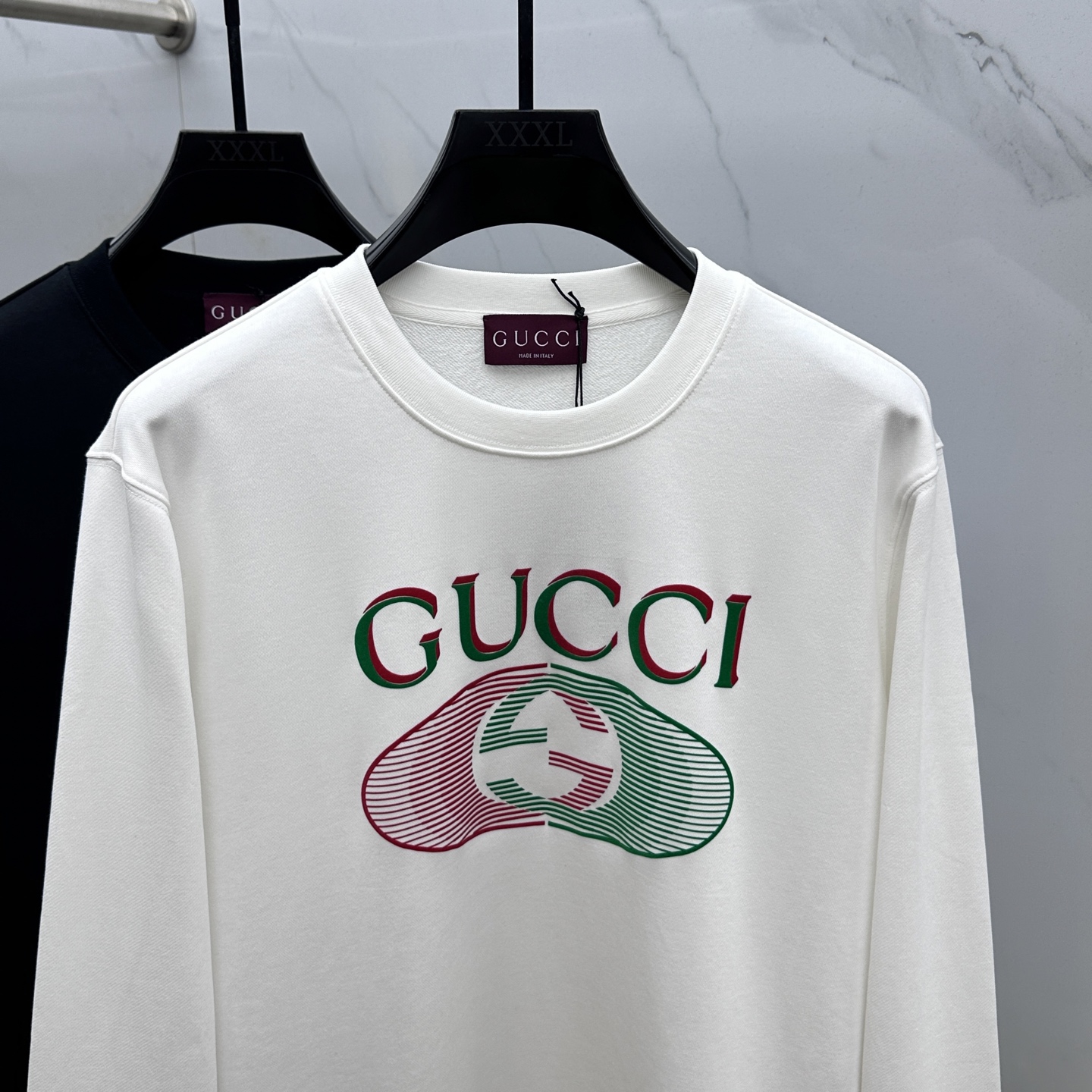 🆕Gucci*古驰 25FW早秋新款圆领卫衣，男女同款！独特吸引人的眼球，这一款卫衣品相品质都在线，舒适