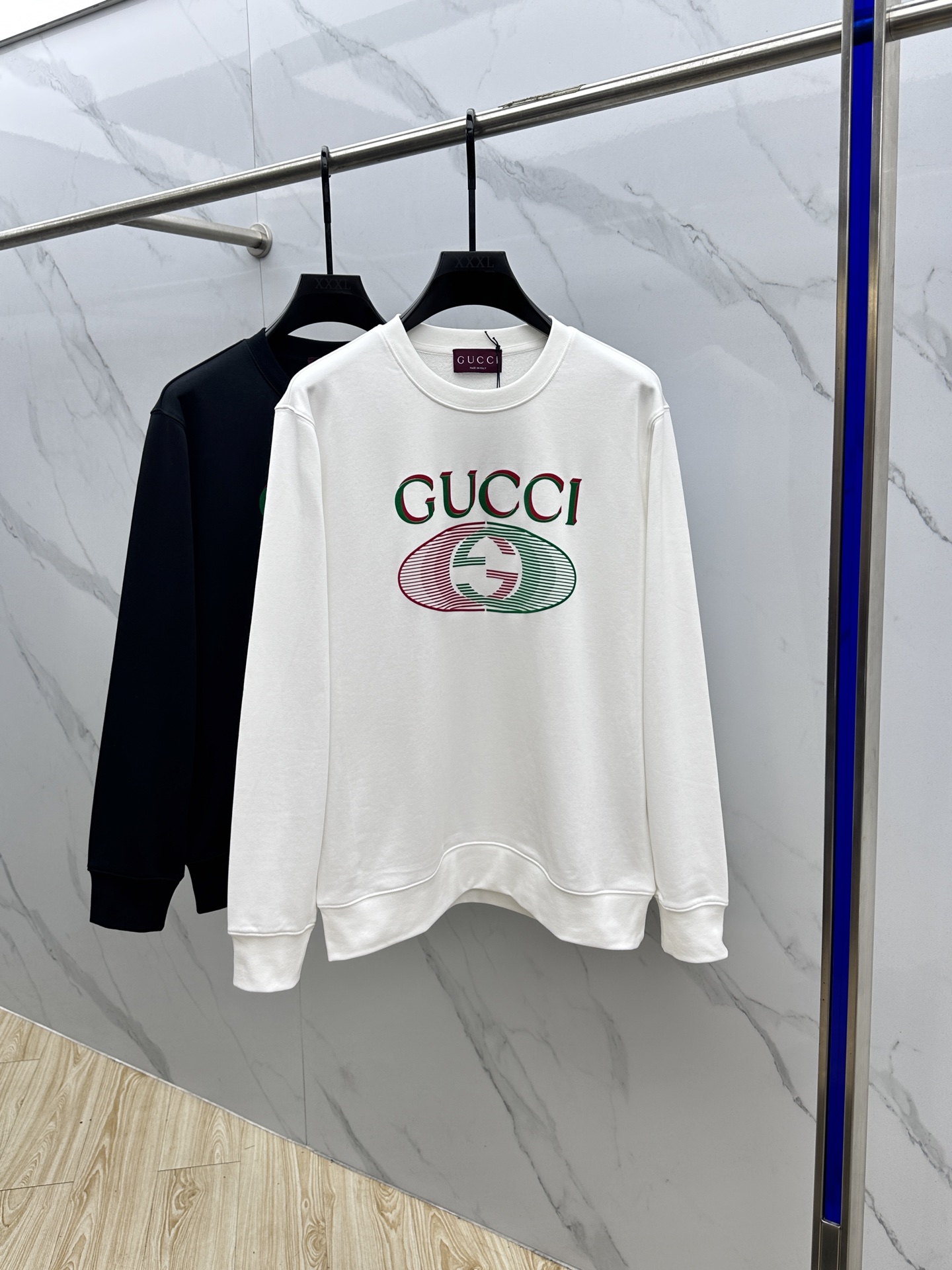 🆕Gucci*古驰 25FW早秋新款圆领卫衣，男女同款！独特吸引人的眼球，这一款卫衣品相品质都在线，舒适