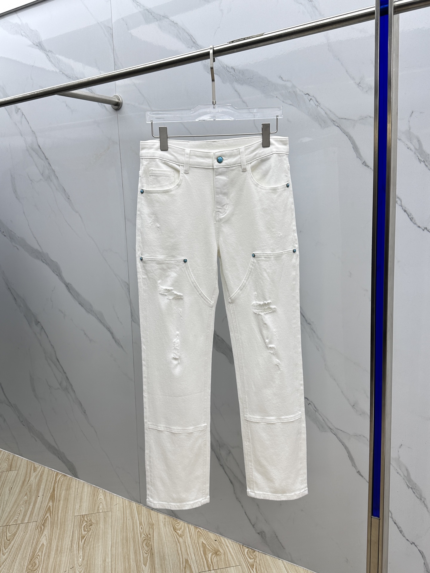 🆕1V*路易威登 🔥高端定制、2025早秋最新款牛仔裤 柜台同步发售 原版定制复刻 客供五金辅料 原单品
