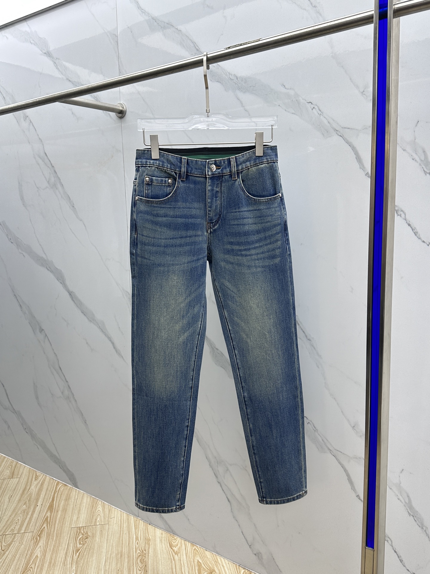  🆕LOEWE*罗意威 🔥高端定制、2025早秋最新款牛仔裤 柜台同步发售 原版定制复刻 客供五金辅料 